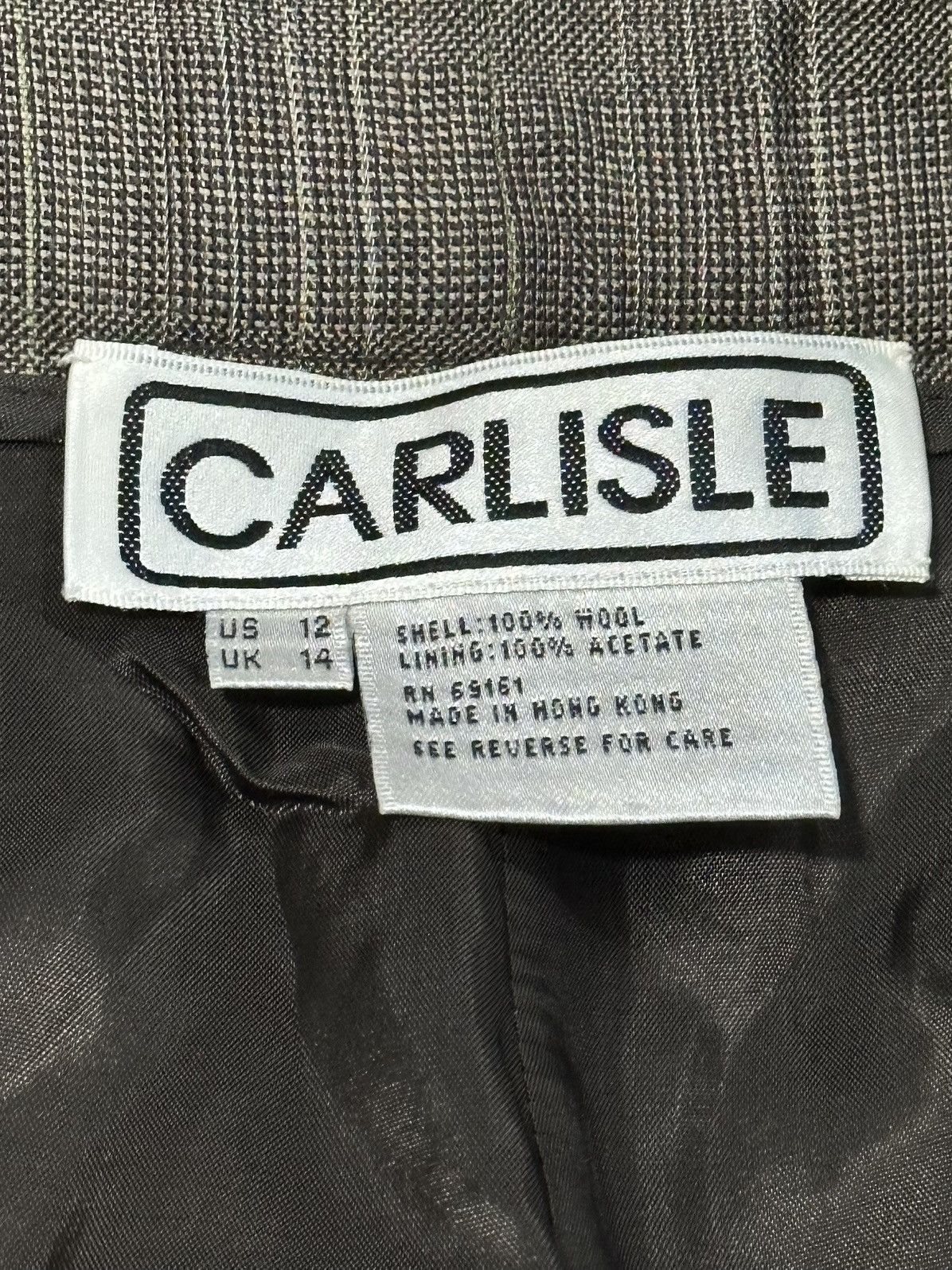 Other Carlisle Womens Pinstripe Dress Pants Size 34" / US 12 / IT 48 - 9 Thumbnail