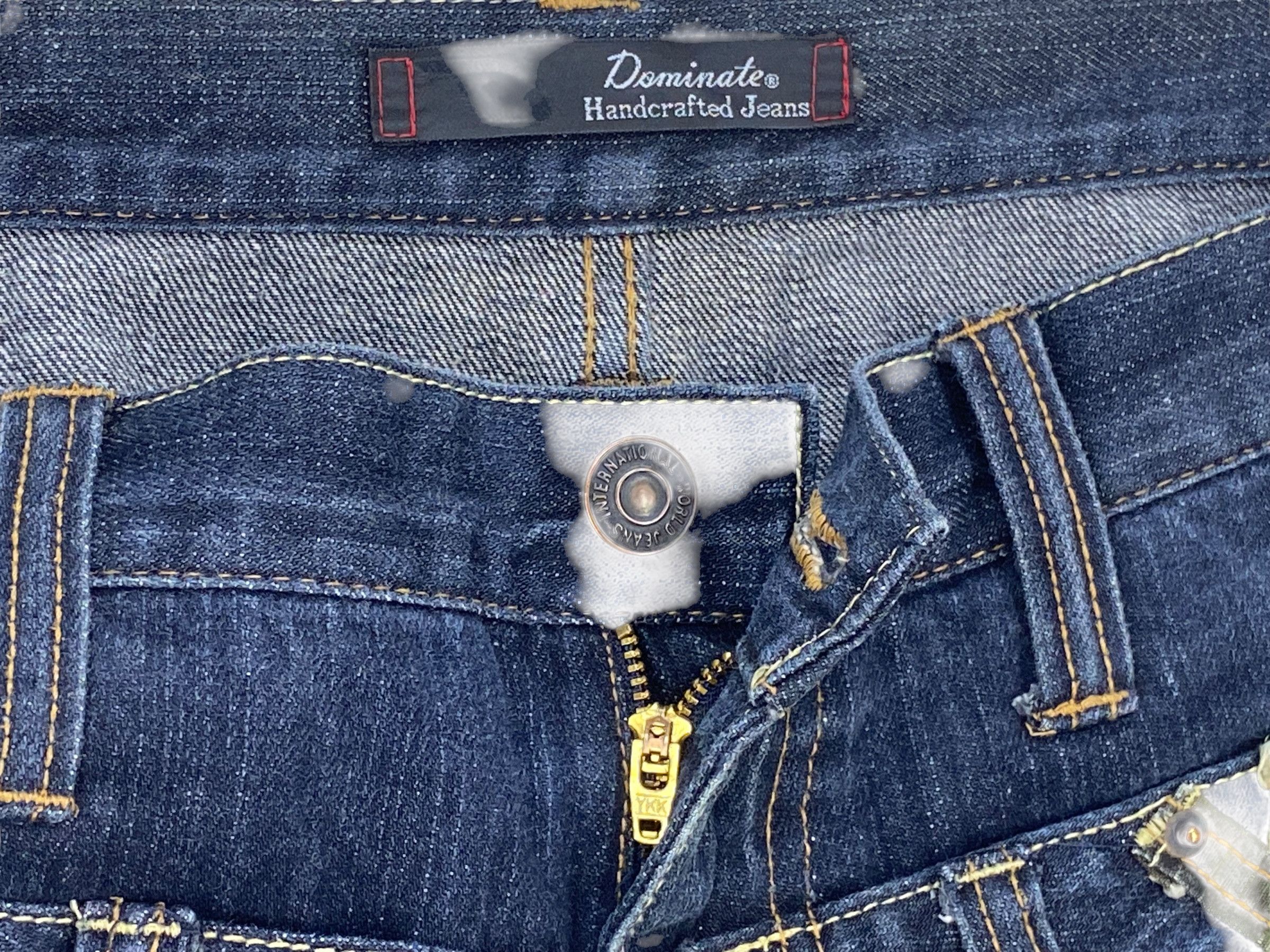 Other Dominate Handcrafted Jeans Double Waist Distressed Jeans Size US 32 / EU 48 - 9 Thumbnail