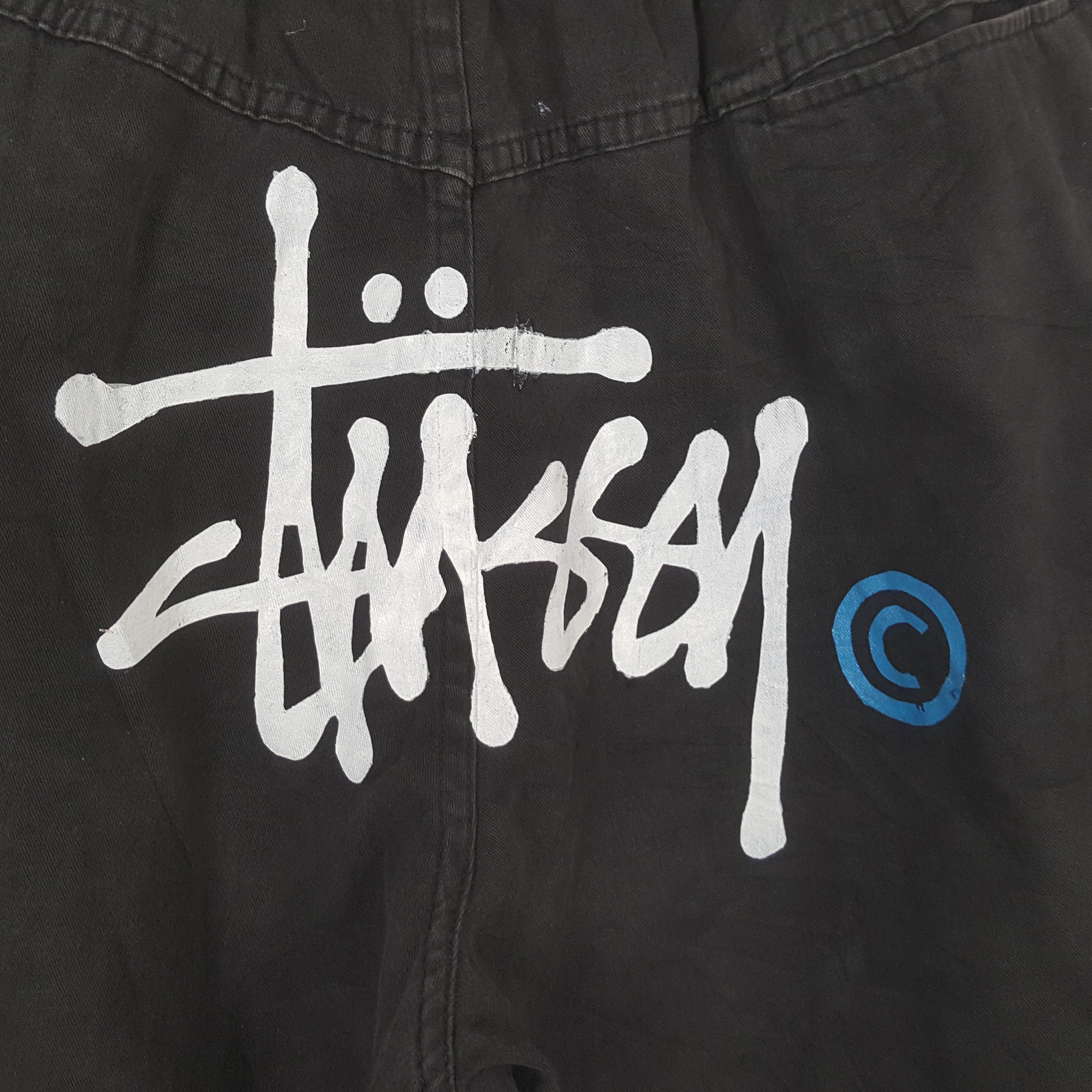 Stussy × Vintage Vintage STUSSY Streetwear Skateboard Style Short Pants Size US 26 / EU 42 - 2 Thumbnail