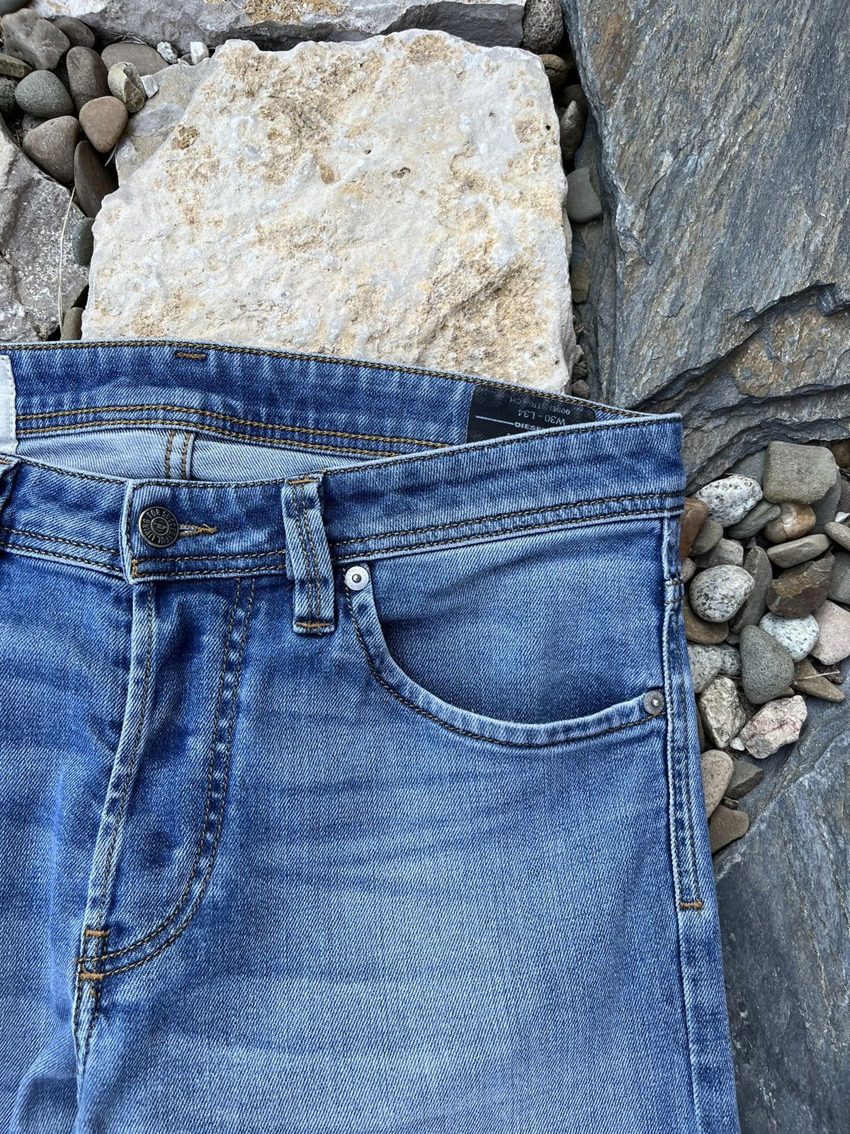 Diesel × Jean Diesel larkee straight y2k classic jeans 30x34 long pants Size US 30 / EU 46 - 11 Thumbnail