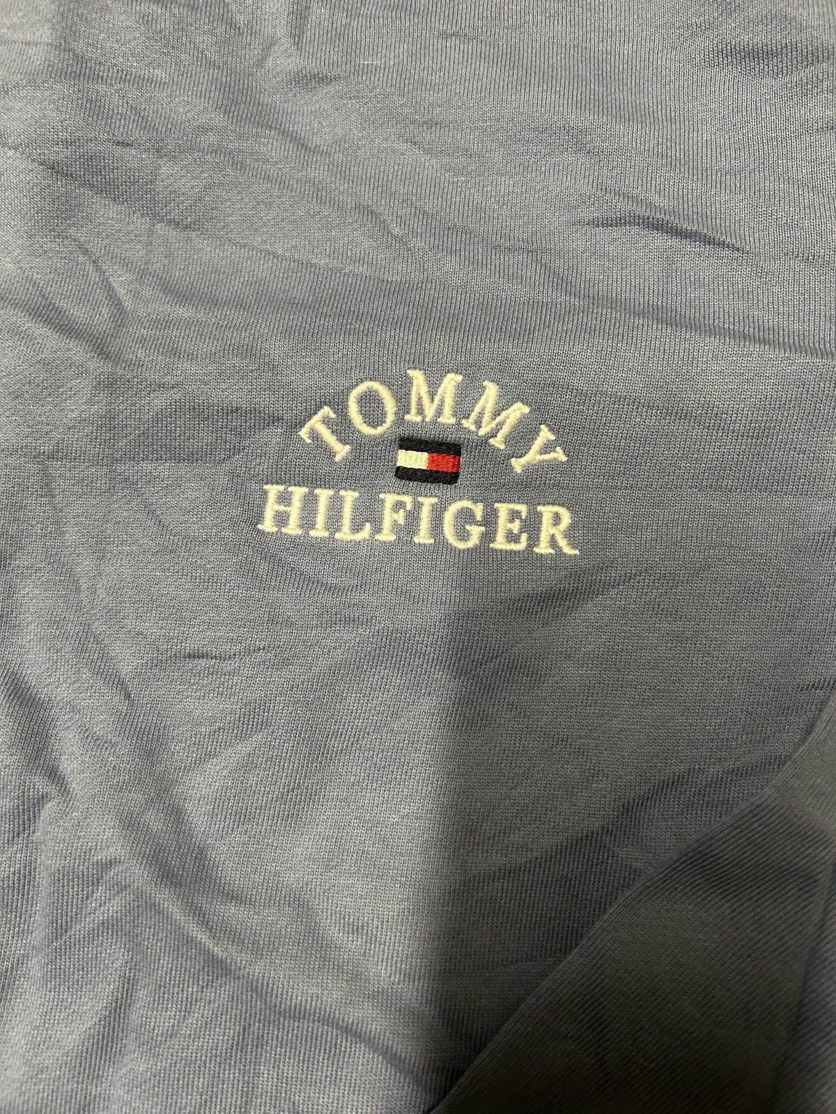 Tommy Hilfiger Tommy Hilfiger Light Blue Sweatshirt Size US L / EU 52-54 / 3 - 3 Thumbnail