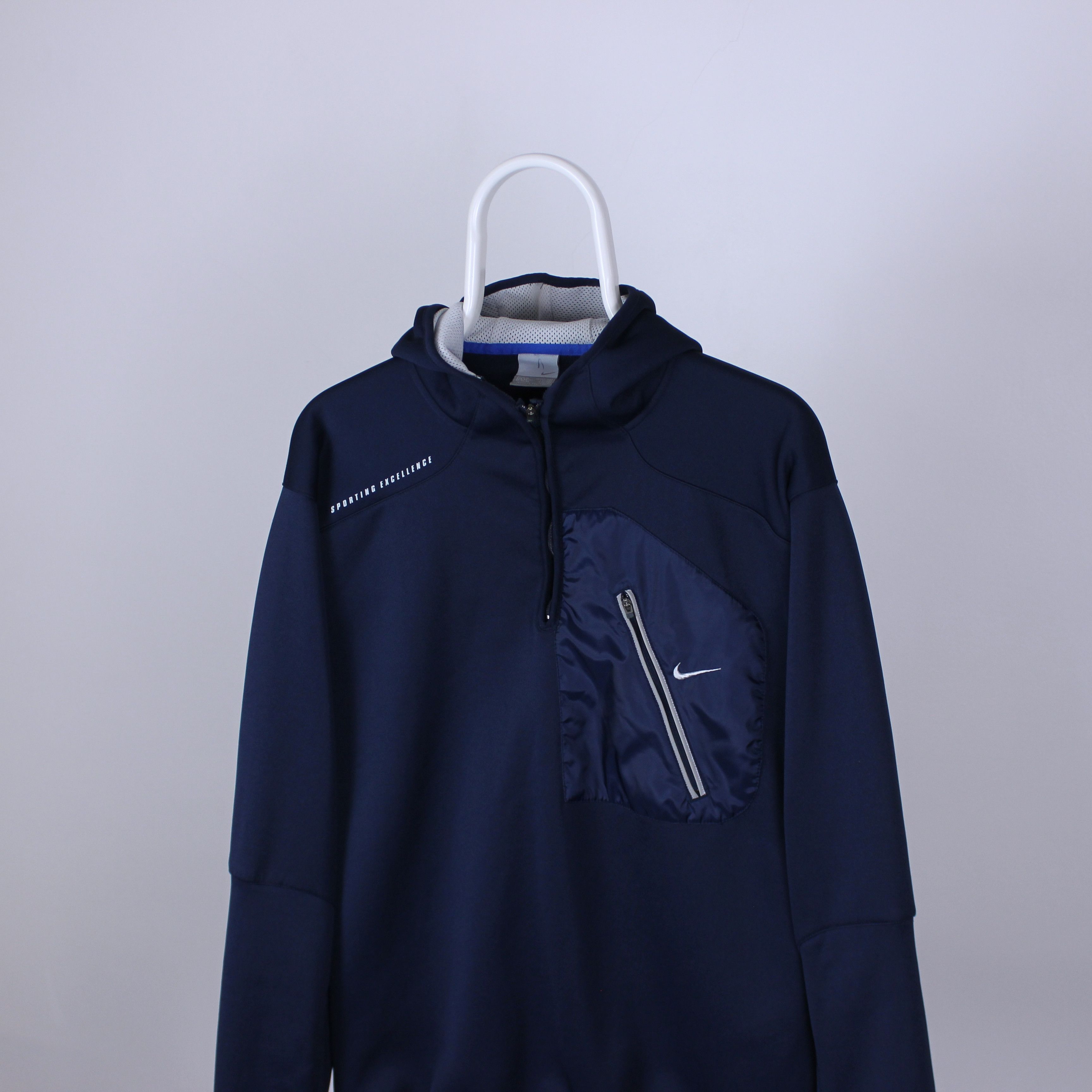 Nike Nike Silver Tag 1/4 Zip Sport Top With Thumb Holes vintage Size US XL / EU 56 / 4 - 3 Thumbnail