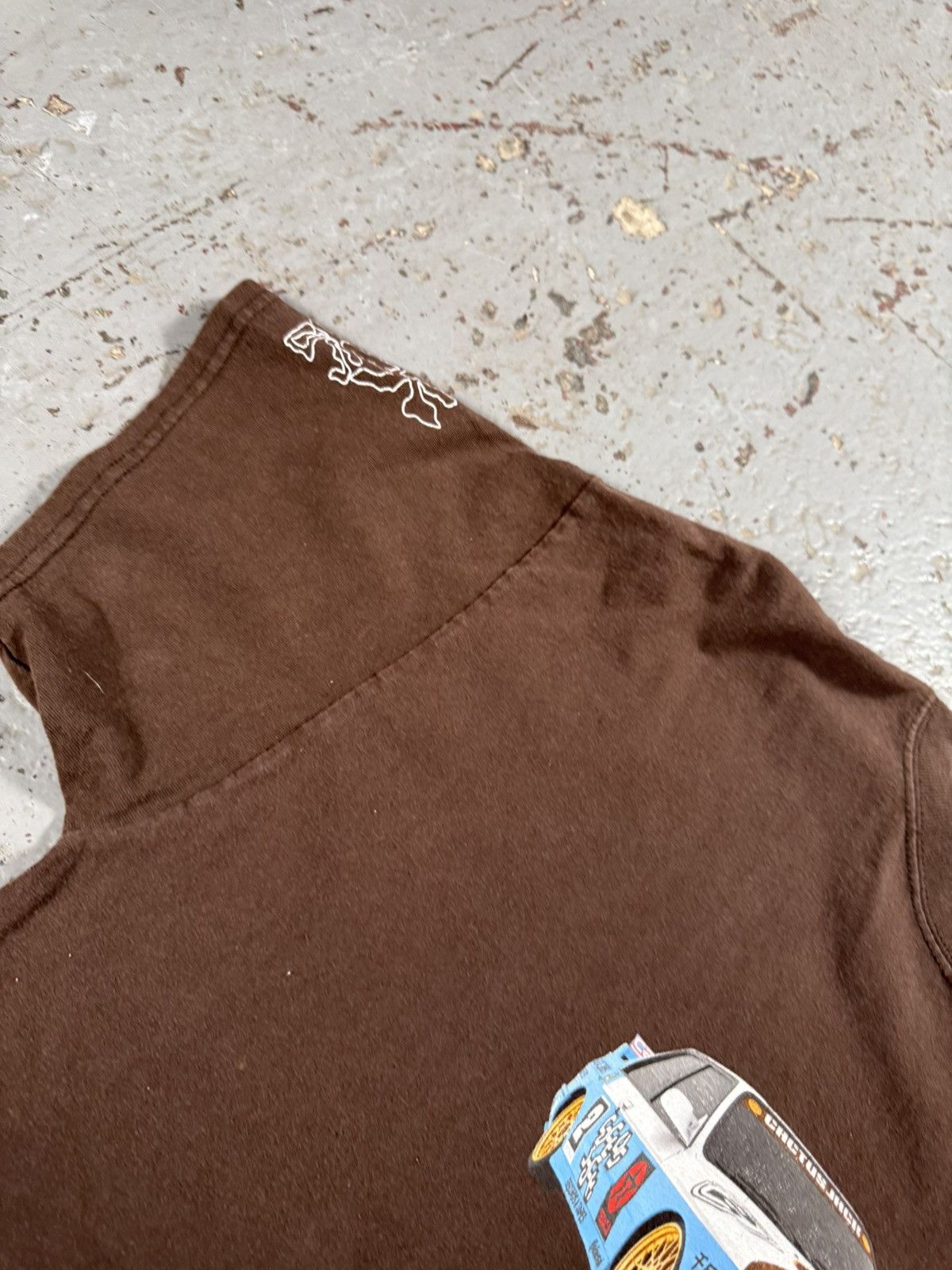 Travis Scott OG Cactus Jack Boys Travis Scott Jdm Car Tee Mocha Brown Size US L / EU 52-54 / 3 - 3 Thumbnail