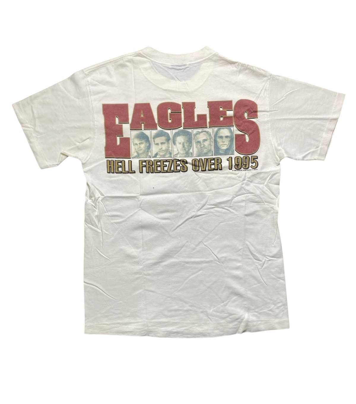 Band Tees VINTAGE EAGLES HOTEL CALIFORNIA HELL FREEZES OVER 1994 TOUR Size US L / EU 52-54 / 3 - 10 Thumbnail
