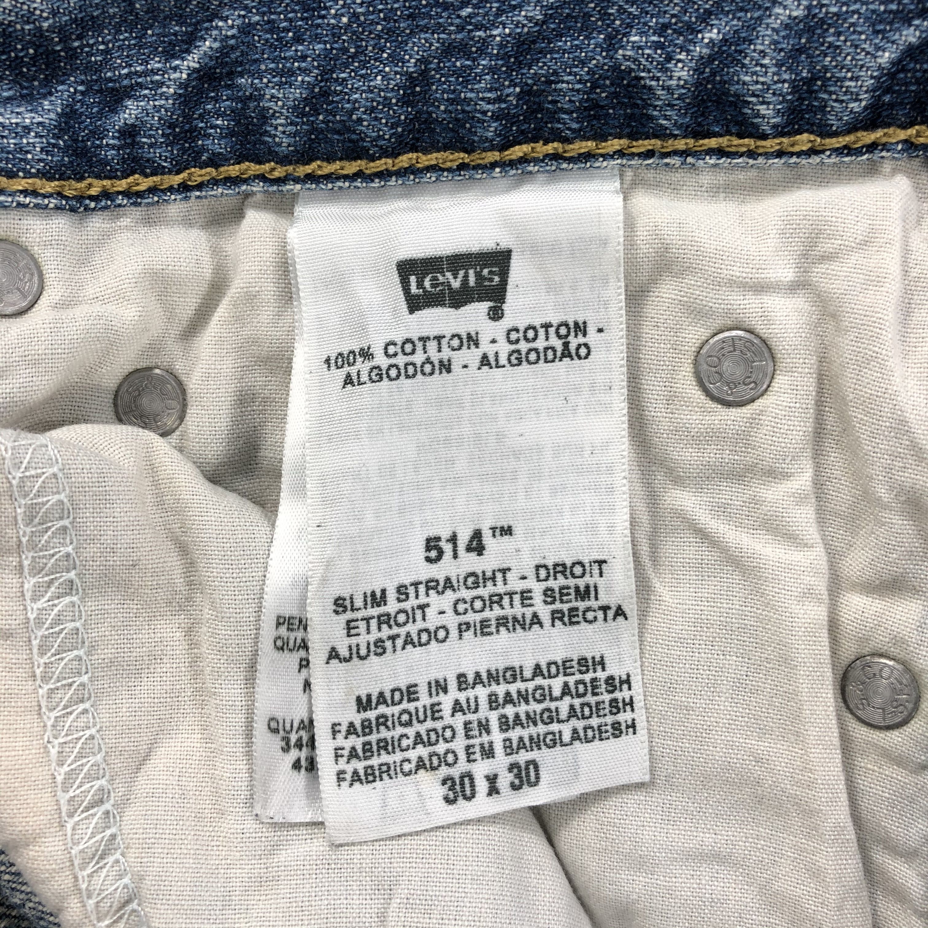 Levi's Vintage Levis 514 Jeans-J986 Size US 32 / EU 48 - 10 Thumbnail