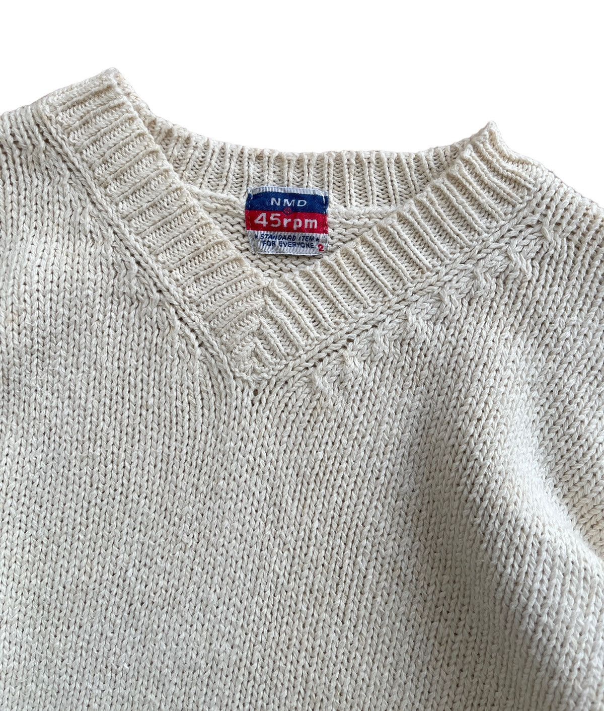 45rpm 45rpm Jumper Cable Knitted Sweater Size US S / EU 44-46 / 1 - 4 Thumbnail
