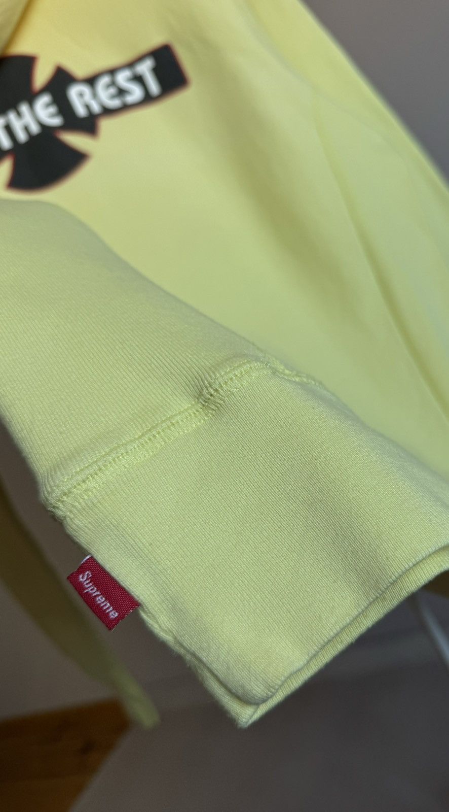 Supreme Supreme Independent Big Logo Yellow Hoodie Large Sweatshirt Size US L / EU 52-54 / 3 - 12 Thumbnail