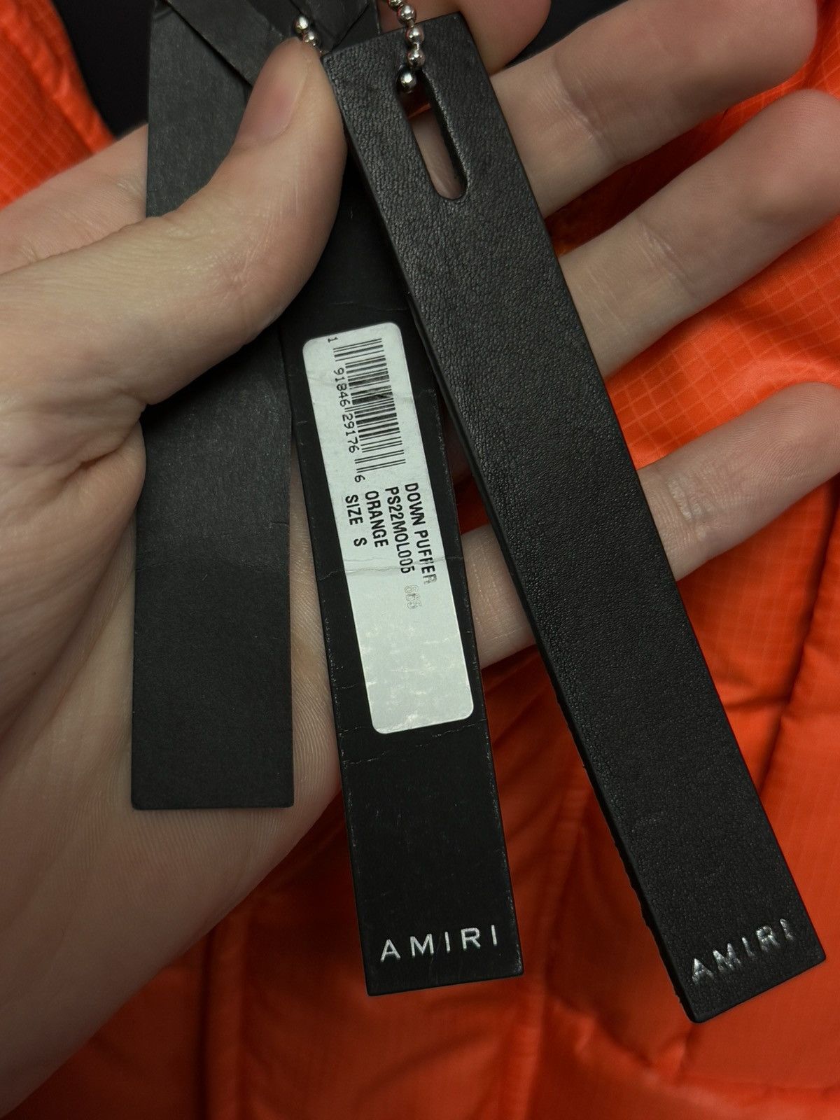 Amiri Amiri Puffer Orange Jacket Size Small Clean $2500 Retail Size US S / EU 44-46 / 1 - 17 Thumbnail