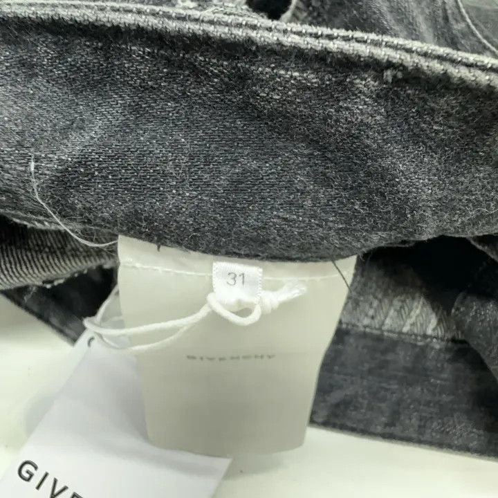 Other Givenchy Givenchy SS23 Black Ripped Jeans for Men -2507 Size US 31 - 4 Thumbnail