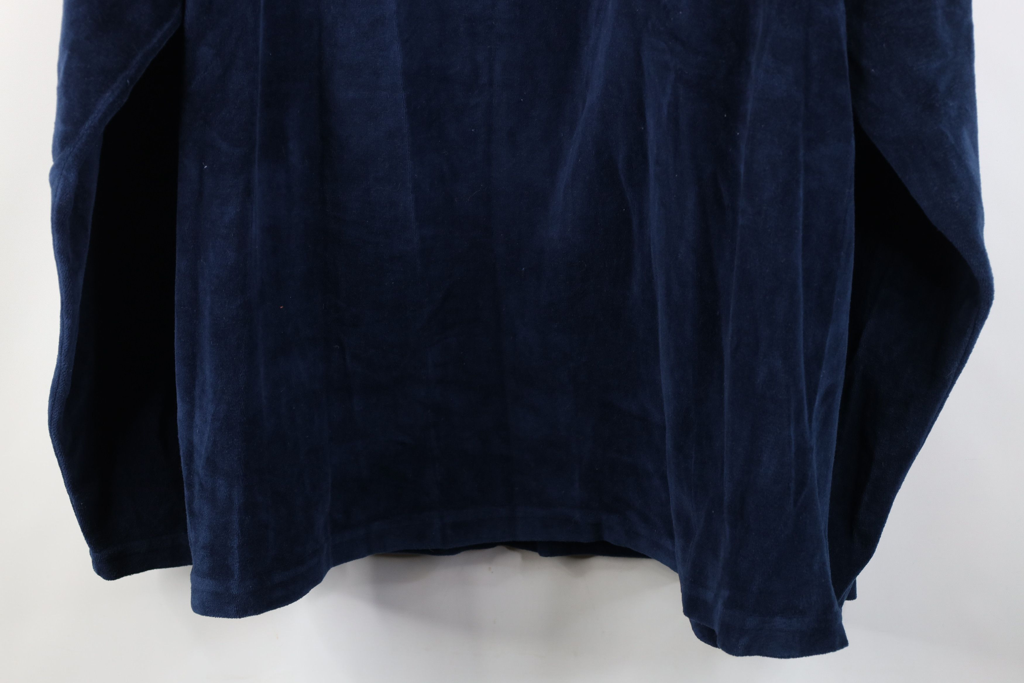 Vintage Vintage 90s Streetwear Block Velour Long Sleeve Rugby Polo Size US XL / EU 56 / 4 - 15 Thumbnail
