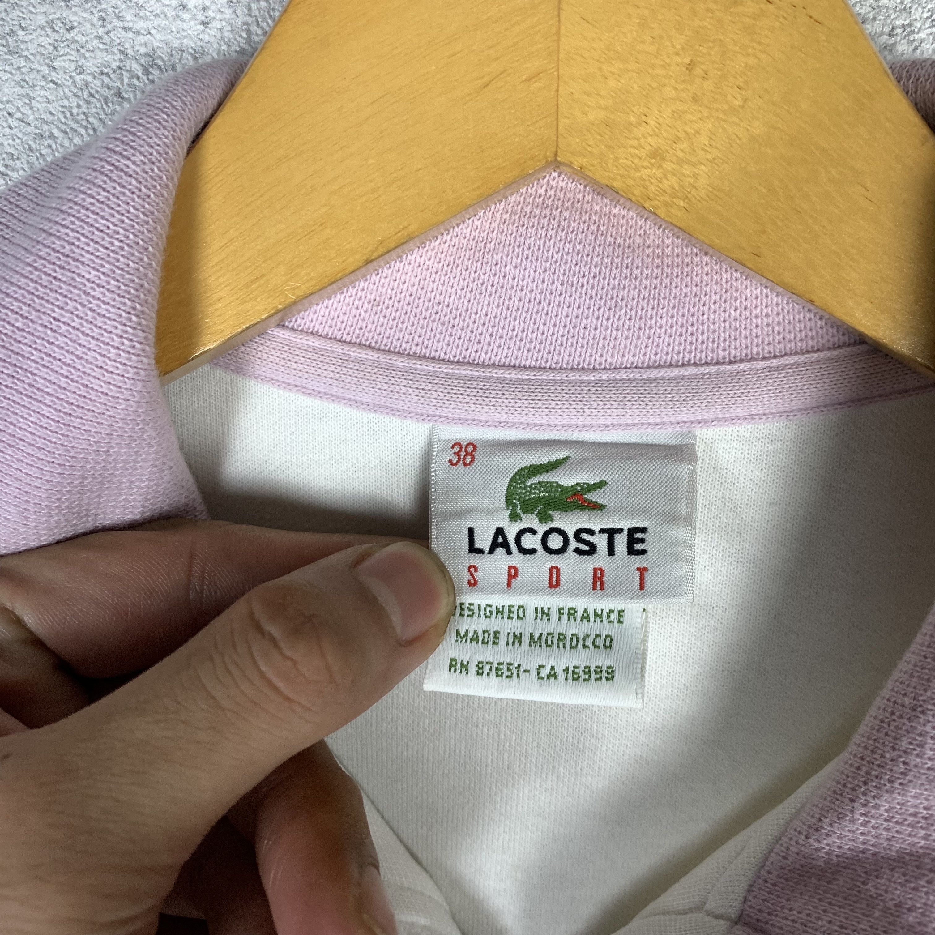 Lacoste Vintage Lacoste Sport Jacket Size S / US 4 / IT 40 - 6 Thumbnail