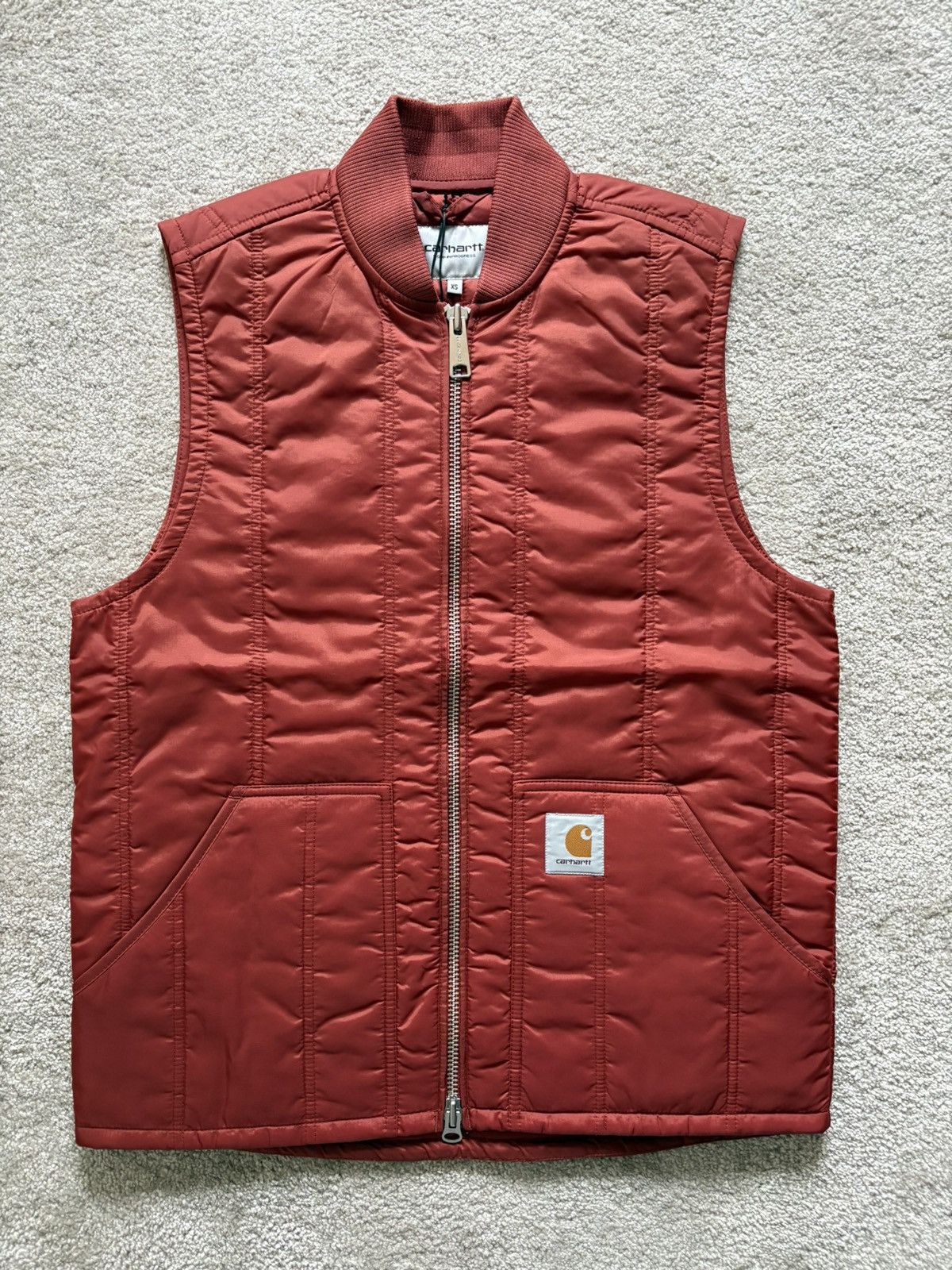 Carhartt Wip Carhartt WIP Lachlan Vest Liner – Vermillion / Size XS Size US XS / EU 42 / 0 - 1 Thumbnail