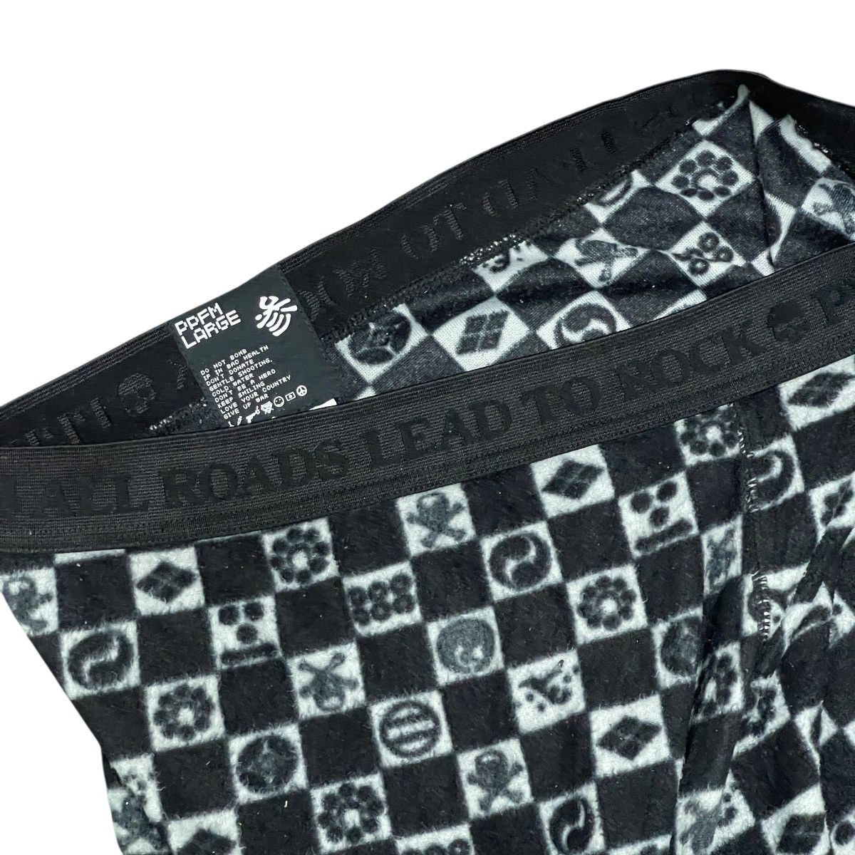 PPFM Vintage Y2k Ppfm Bondage Punk Pants “All Roads Lead to Rock” Size US 29 - 8 Thumbnail