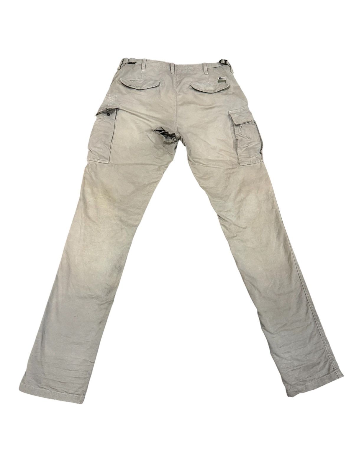 Mason's Vintage 60s Masons Medical Battalion Pure Cargo Pants Size US 32 / EU 48 - 2 Thumbnail