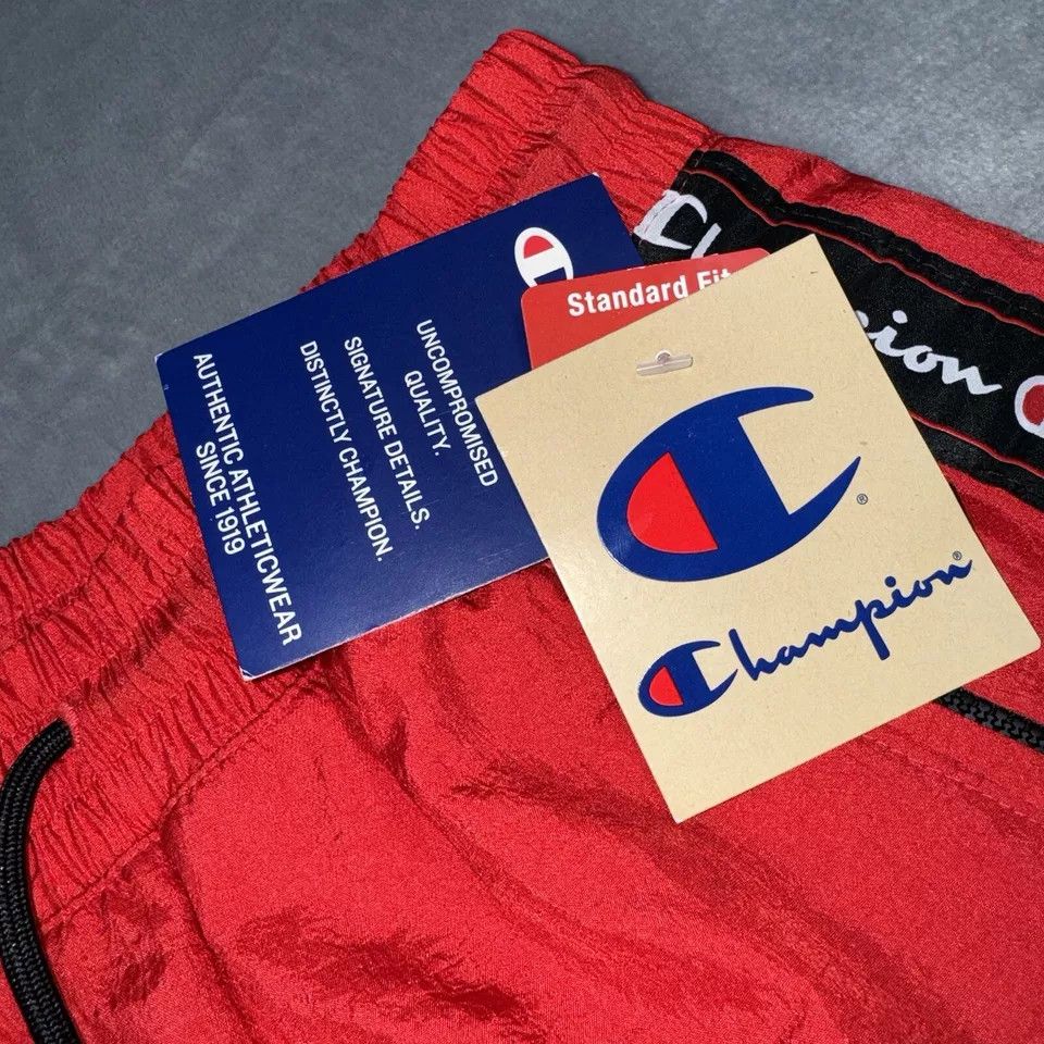 Champion Champion 100% Nylon Windsuit Pants Red Size US 30 / EU 46 - 9 Thumbnail