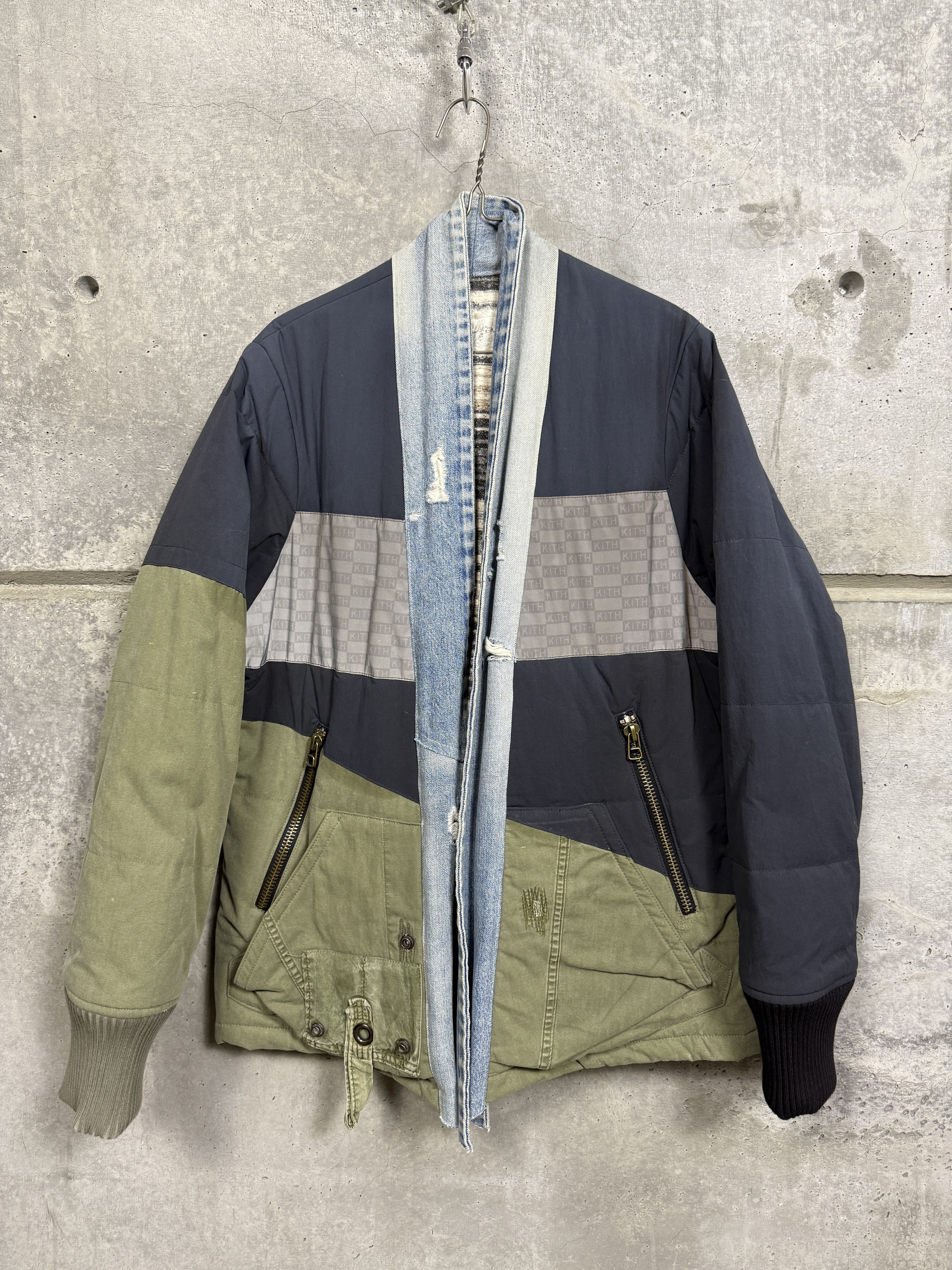 Greg Lauren GREG LAUREN PATCHWORK ARMY KIMONO NAVAJO BORO 1 | Grailed