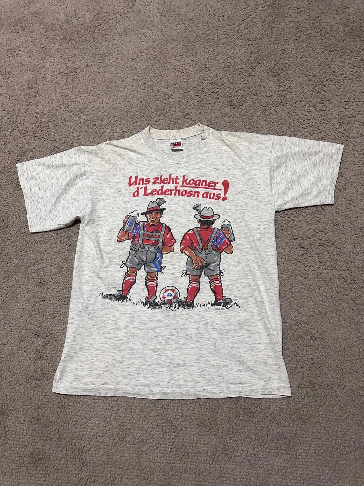 Other Vintage 1994 FC Bayern Munich Soccer Tee Sz S Size US L / EU 52-54 / 3 - 1 Thumbnail