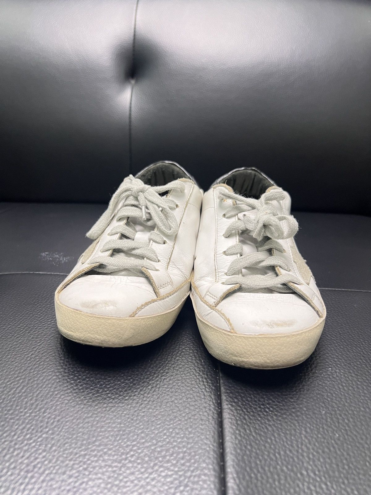 Golden Goose Golden Goose GGDB Distressed Star Sneakers Size US 5 / IT 35 - 3 Thumbnail