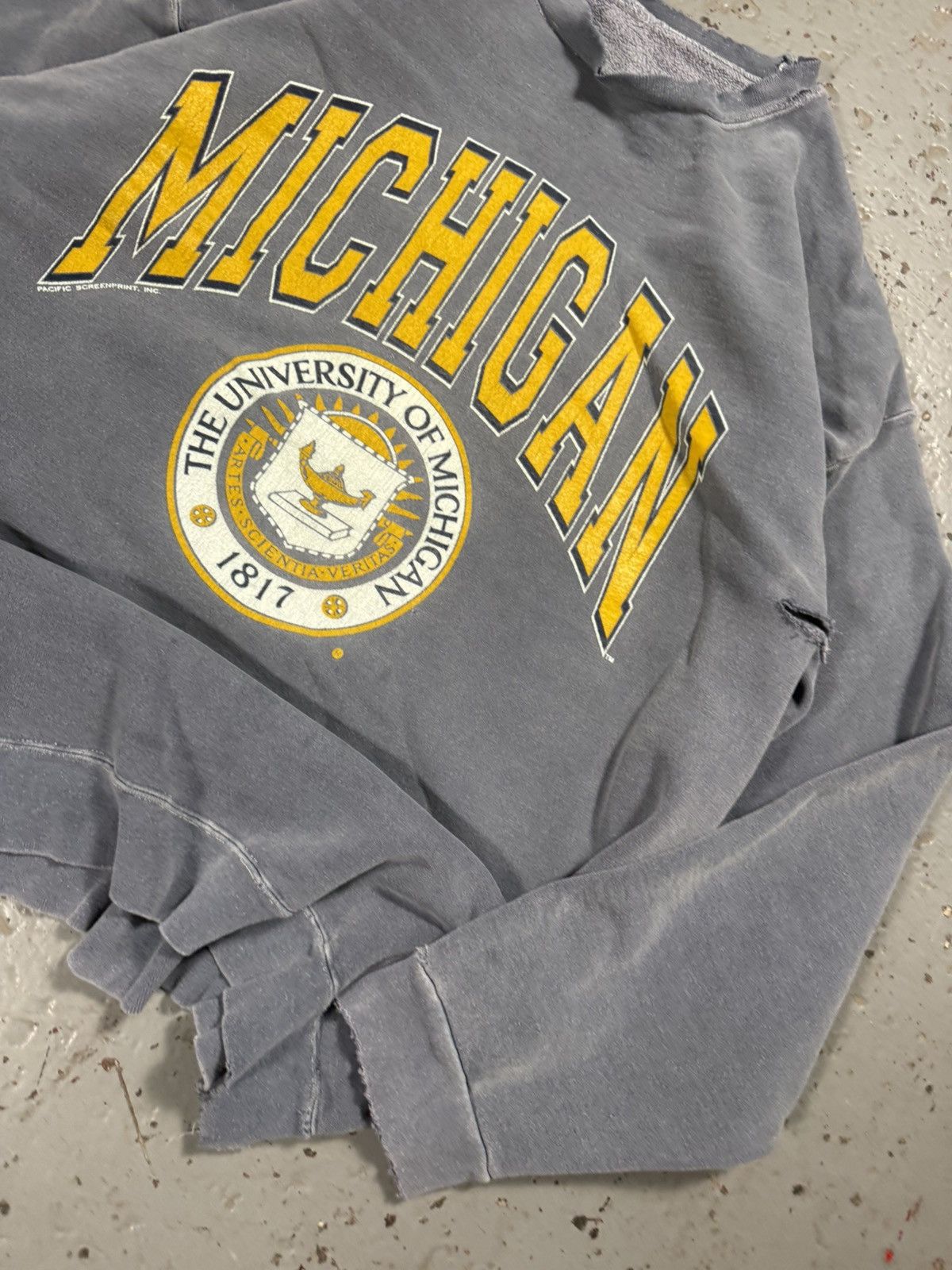 Other Vintage Distressed Faded Y2K Michigan State Ncaa Creneck Size US XL / EU 56 / 4 - 3 Thumbnail
