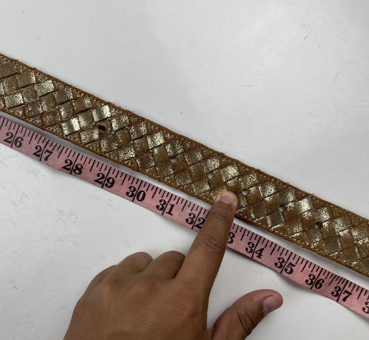 Japanese Brand × Seditionaries studded leather belt tc28 Size 34 - 6 Thumbnail
