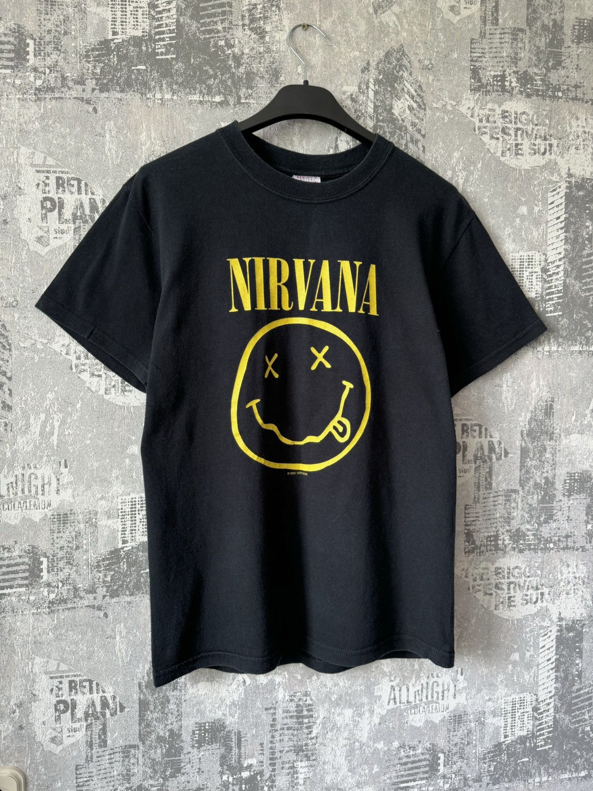 Vintage Vinatge Nirvana 1992 Rock T-Shirt Size US M / EU 48-50 / 2 - 2 Thumbnail