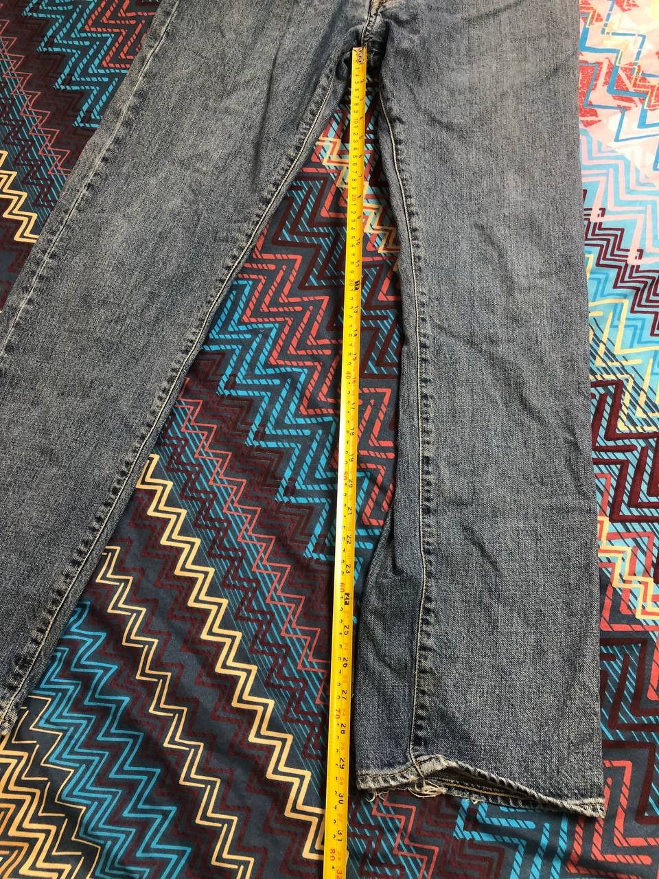 Carhartt Vintage 90's Carhartt Work Pronco Pocket Faded denim Jeans Size US 32 / EU 48 - 20 Thumbnail
