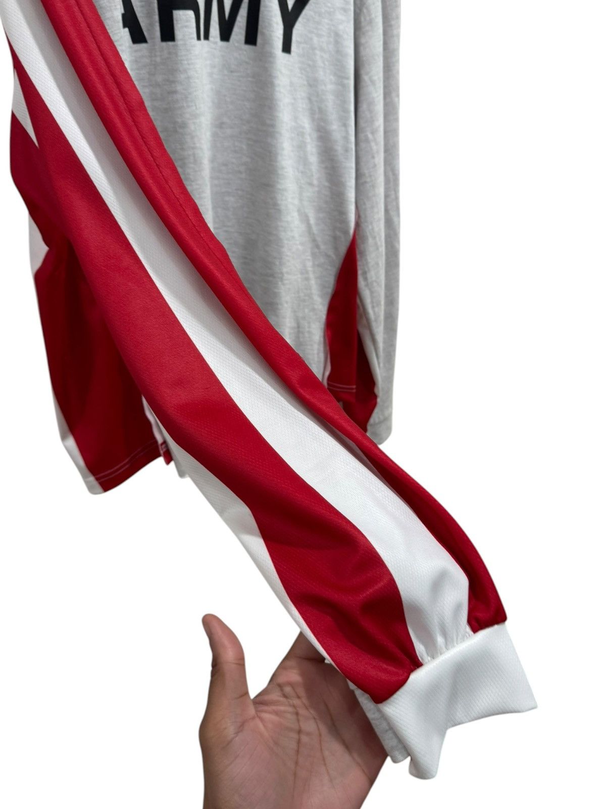 PROJECT G/R Project G/R Hybrid Long Sleeve Jersey Red White Grey Size US S / EU 44-46 / 1 - 5 Thumbnail