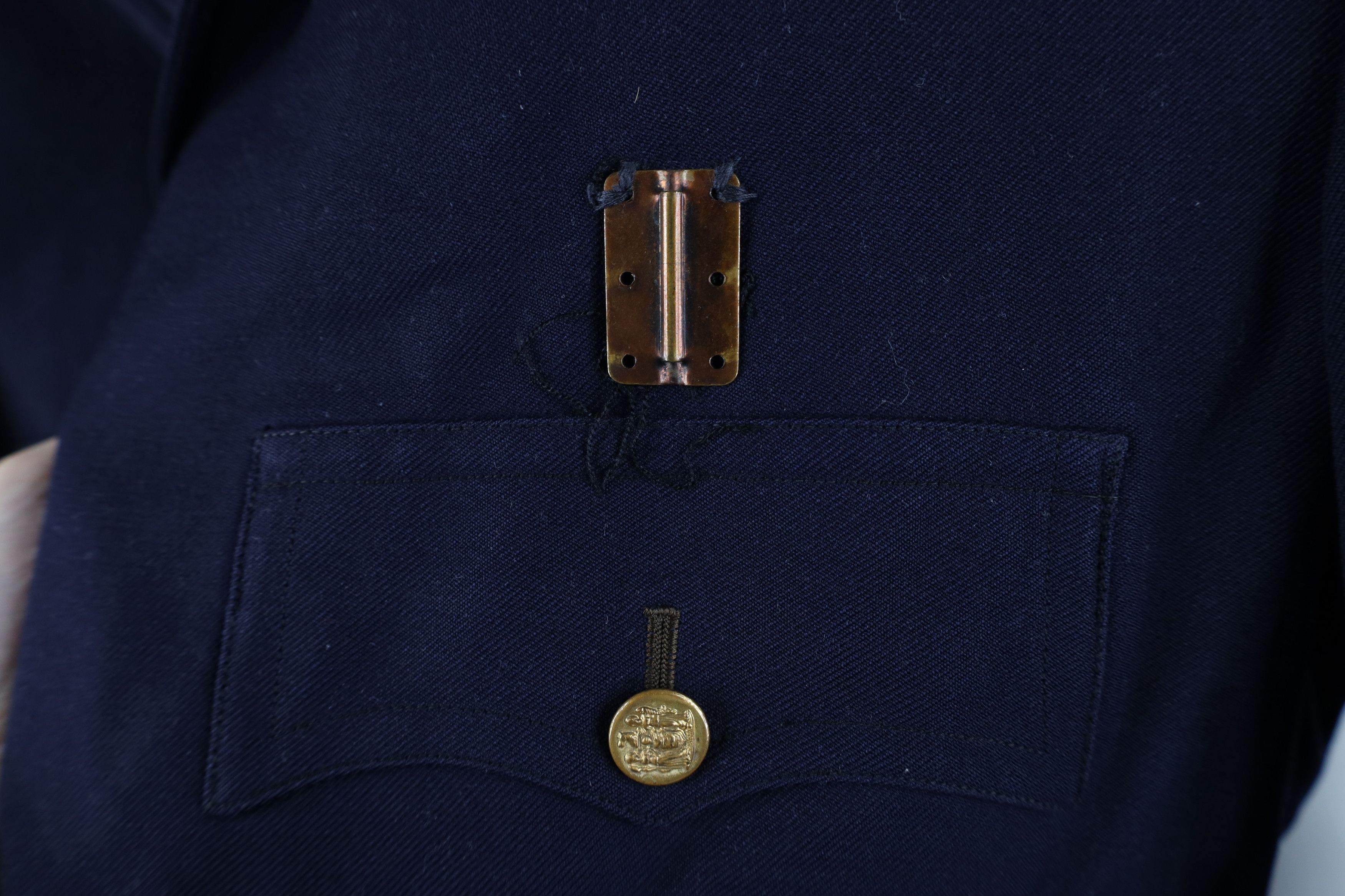 Vintage Vintage 60s Perth Amboy Police Uniform Jacket Coat Wool USA Size US XXL / EU 58 / 5 - 6 Thumbnail