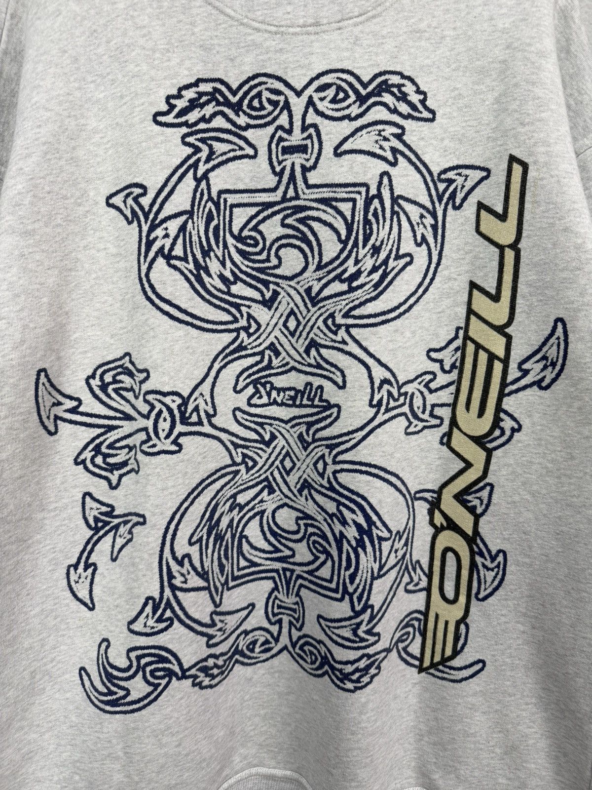 If Six Was Nine Vintage O’neill 90’s Sweatshirt Big Logo Y2K Gray Size US L / EU 52-54 / 3 - 2 Thumbnail