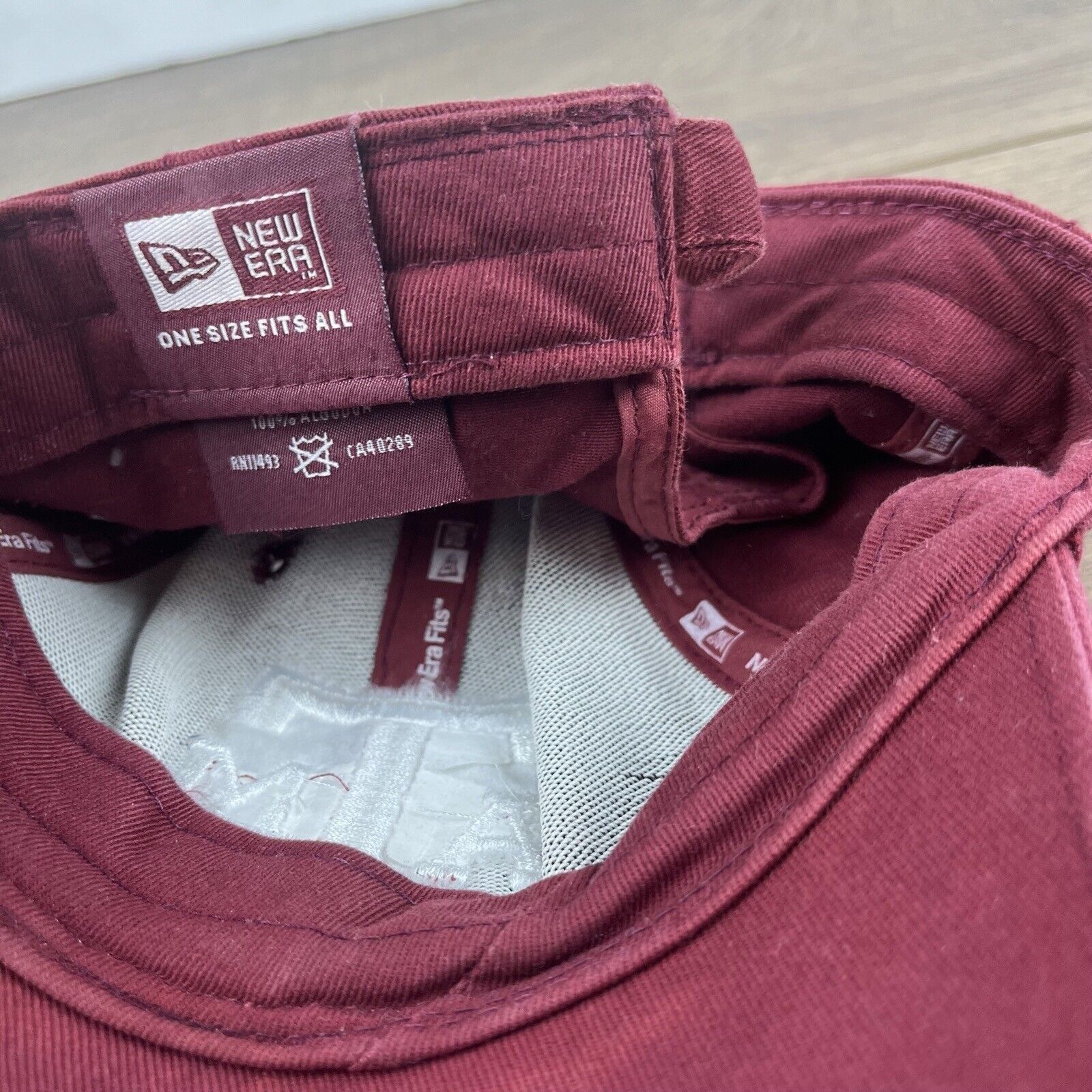 New Era Texas A&M Aggies Hat New Era Red Maroon Adjustable Hat Red H Size ONE SIZE - 15 Thumbnail