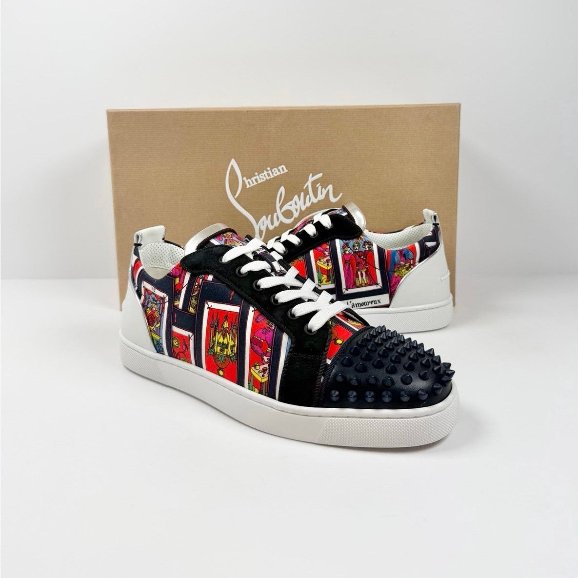 Christian Louboutin Size 8.5 - Christian Louboutin Low Top NEW Size US 8.5 / EU 41-42 - 3 Thumbnail