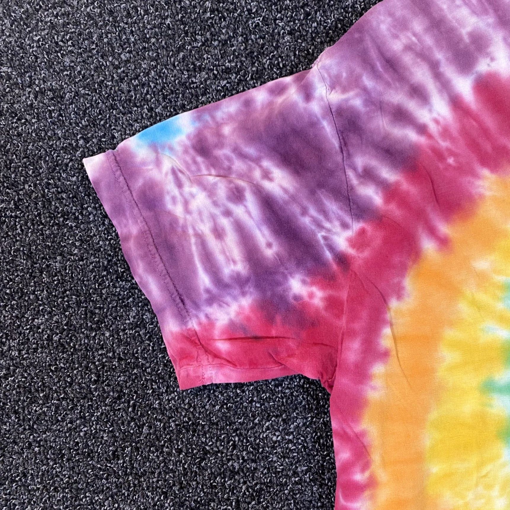 Vintage Portland Maine Shirt Mens Large Tie Dye Tee Short Sleeve Y2K Logo T-Shirt Art forms Size US L / EU 52-54 / 3 - 3 Thumbnail
