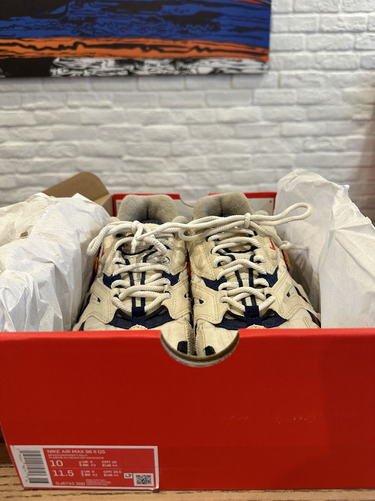 Nike Nike Air Max 96 QS 2 "Beach" Size US 10 / EU 43 - 4 Thumbnail