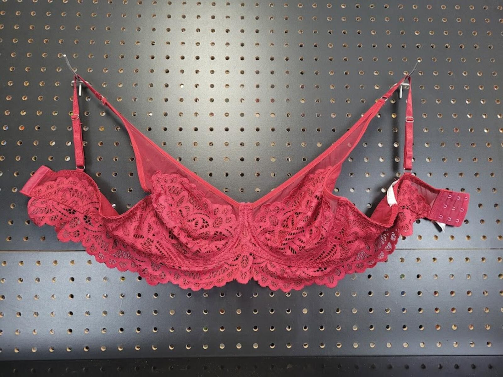 Other Avidlove Red Lace Underwire Bralette - Size XL Size ONE SIZE - 1 Thumbnail