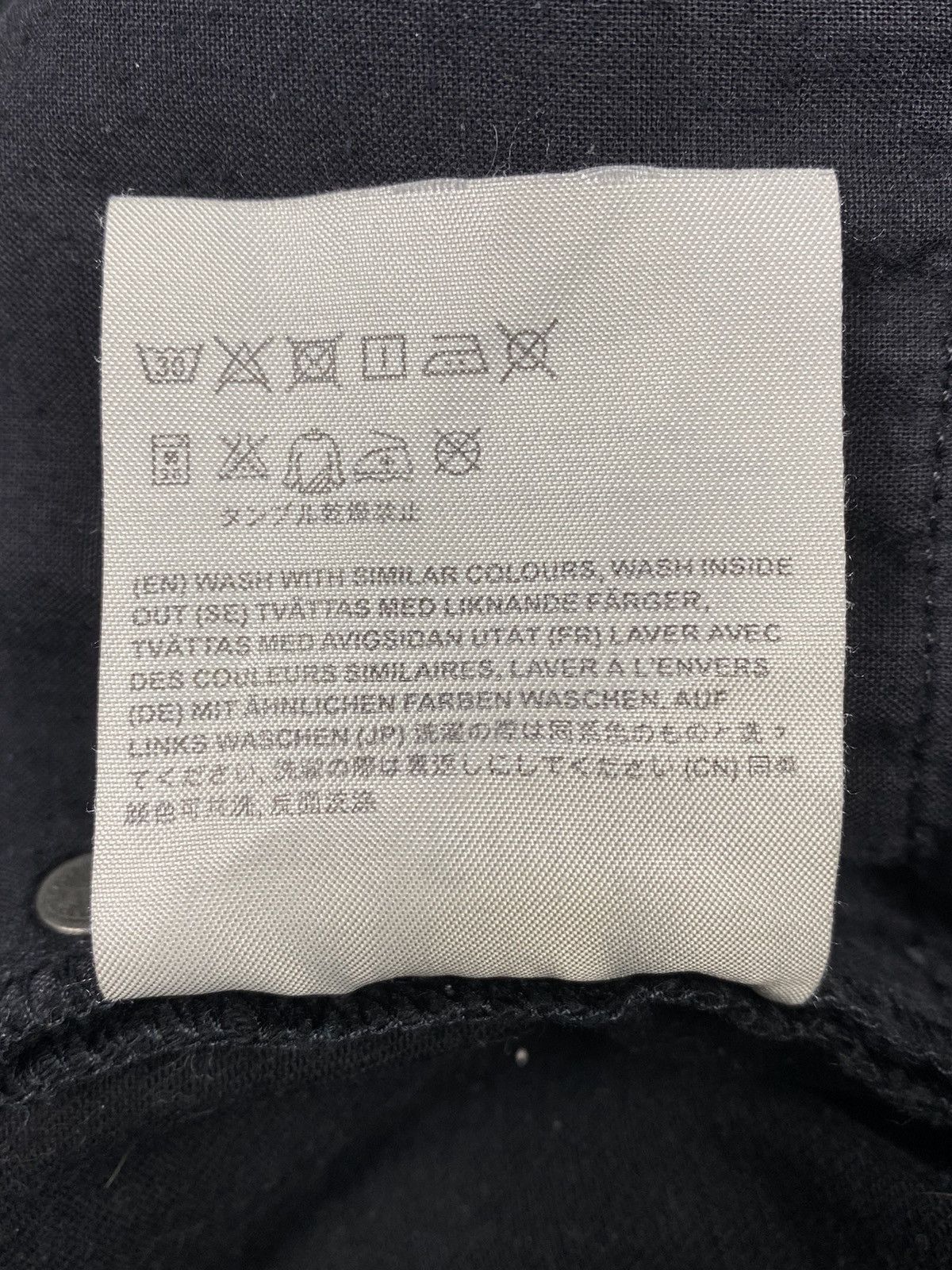 Acne Studios Acne Studios Town Stay Cash Jeans Black Size W34 L33 Size US 34 / EU 50 - 15 Thumbnail