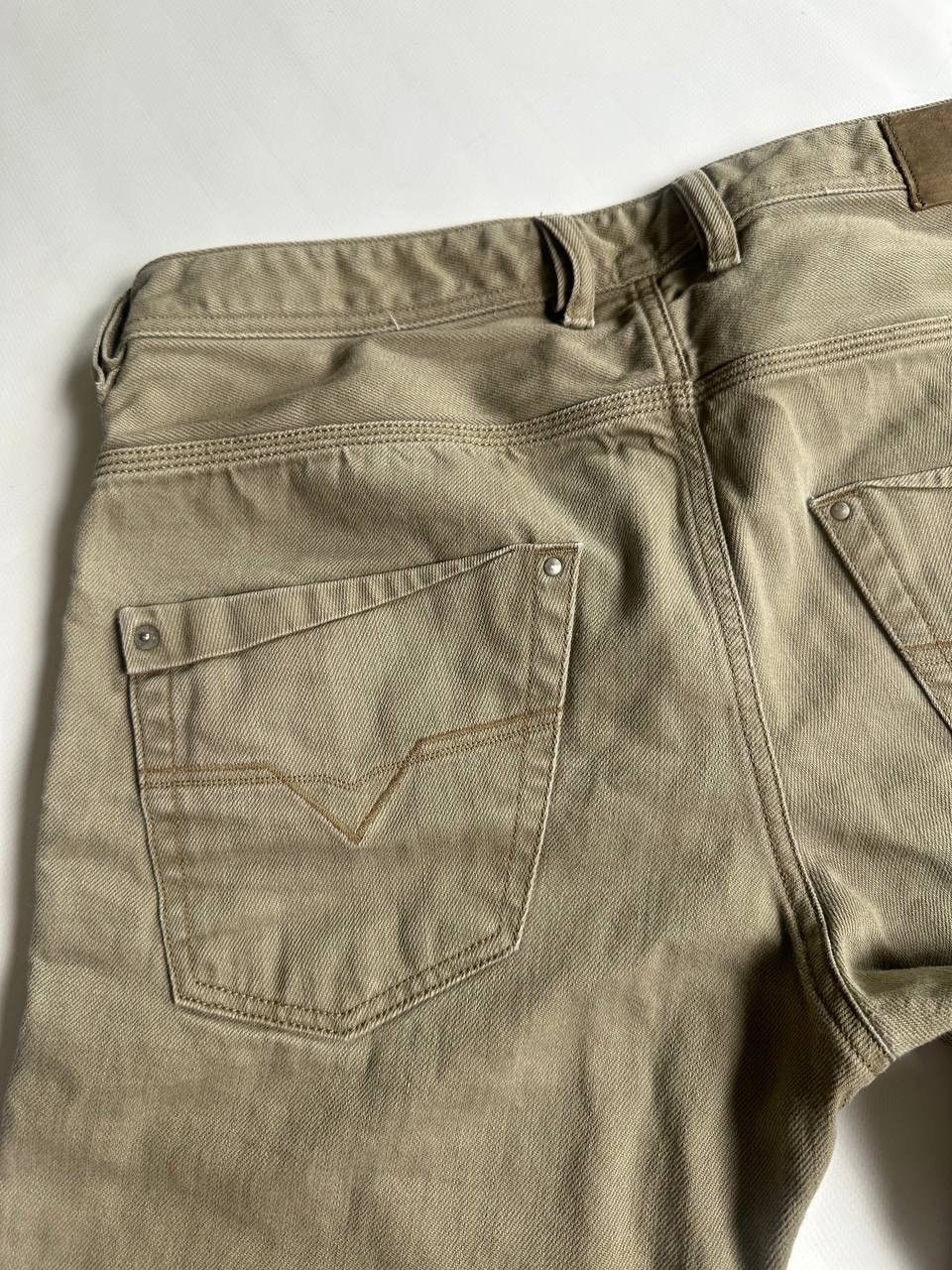Diesel 00s Vintage Diesel Wide Jeans Size US 33 - 3 Thumbnail