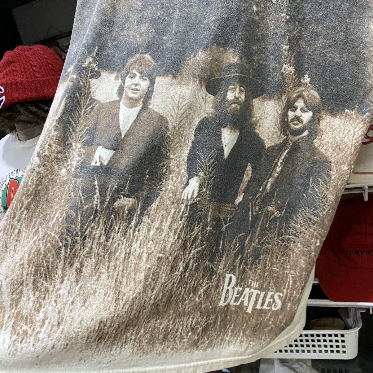 Band Tees Vintage 1998 The Beatles Band All Over Print X-Large T-Shirt Size US XL / EU 56 / 4 - 7 Thumbnail
