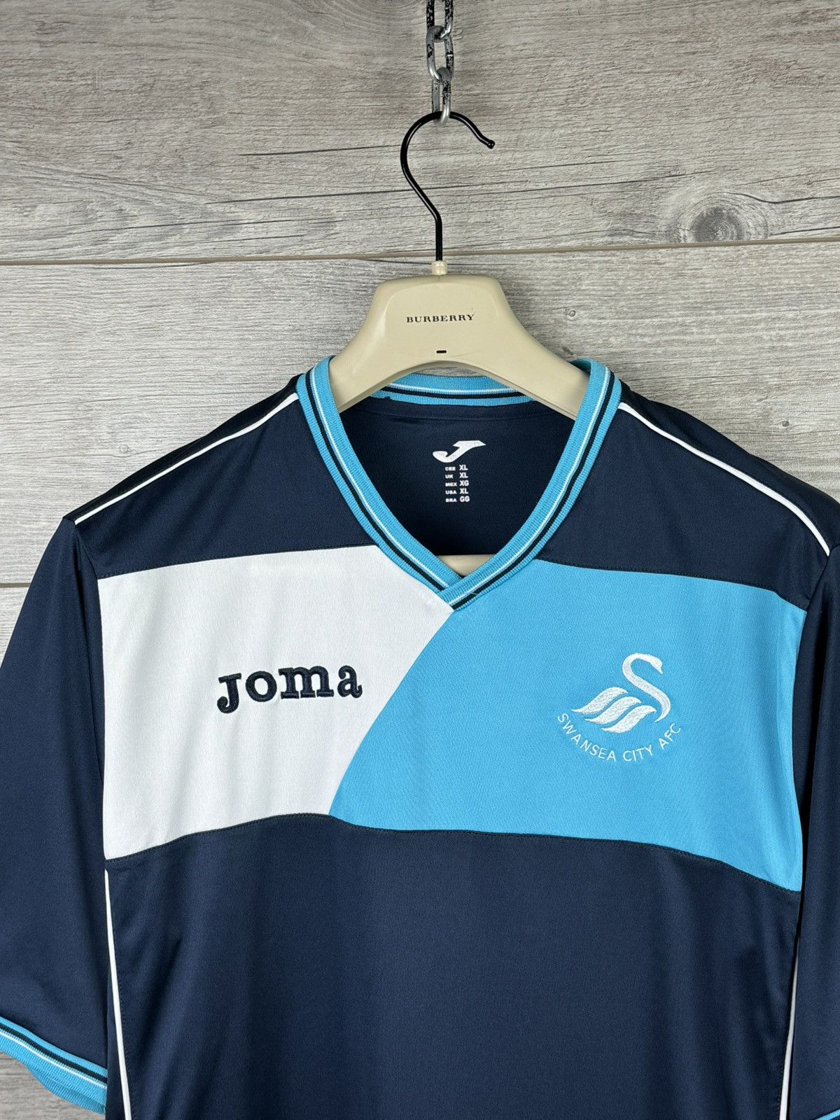 Joma JOMA FC SWANSEA CITY 2016/2017 SOCCER FOOTBALL JERSEY Size US XL / EU 56 / 4 - 5 Thumbnail