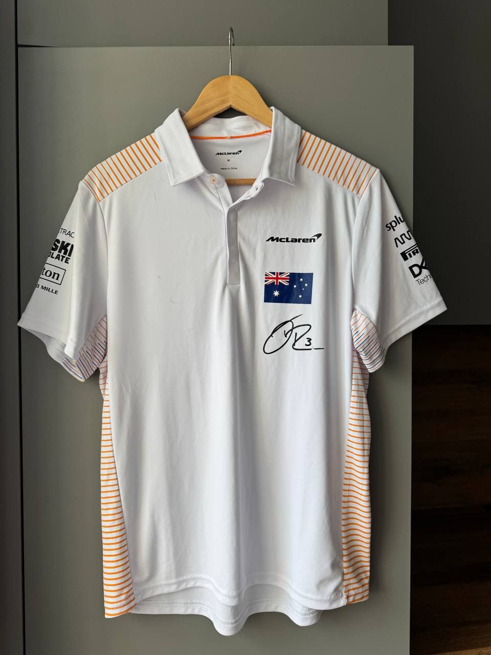 Other McLaren F1 Men's 2022 Daniel Ricciardo Team Shirt Blue Size US M / EU 48-50 / 2 - 1 Thumbnail