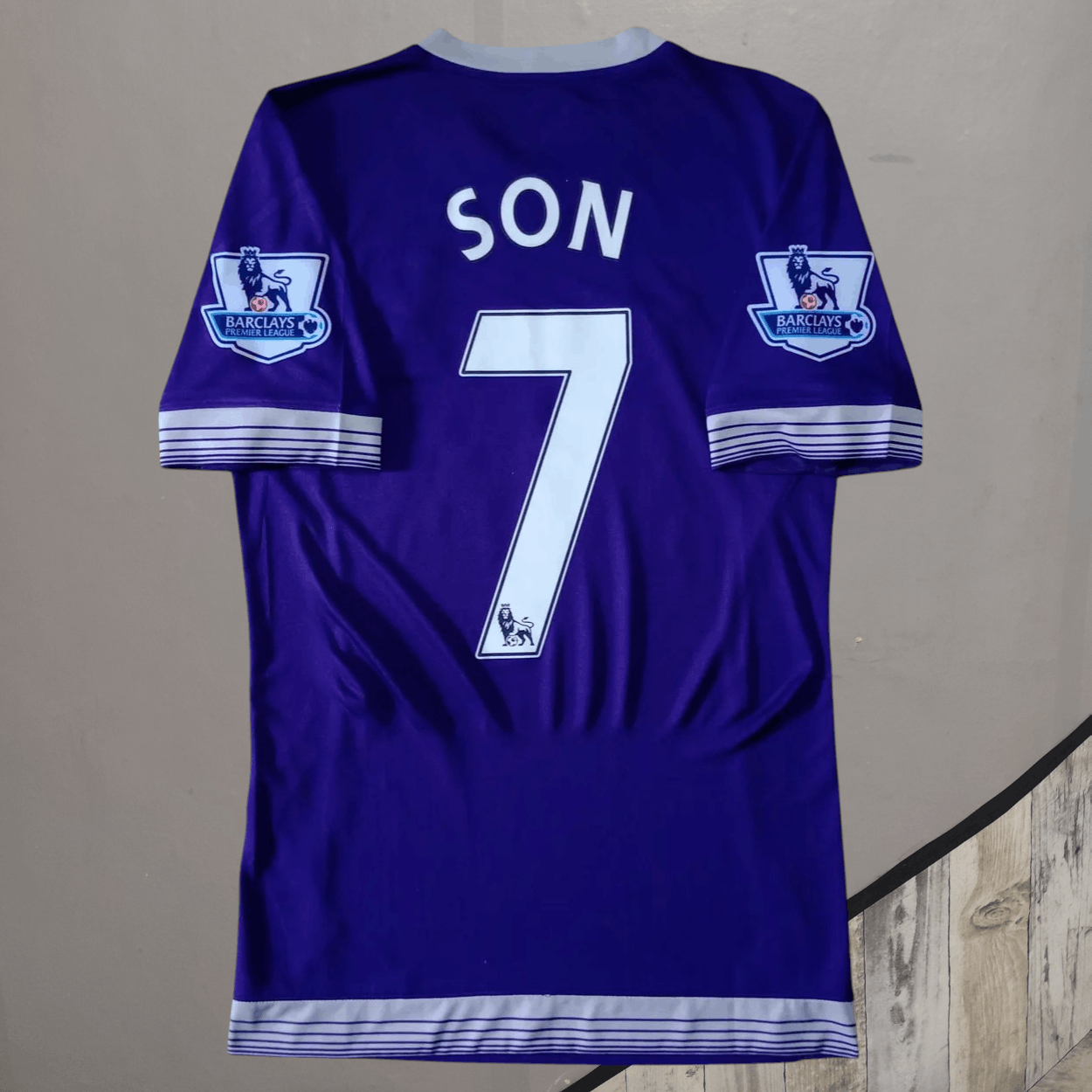 Under Armour Rare🔥2015/16 #7 SON Heung Min Tottenham Hotspur 3rd Jersey Size US S / EU 44-46 / 1 - 4 Thumbnail