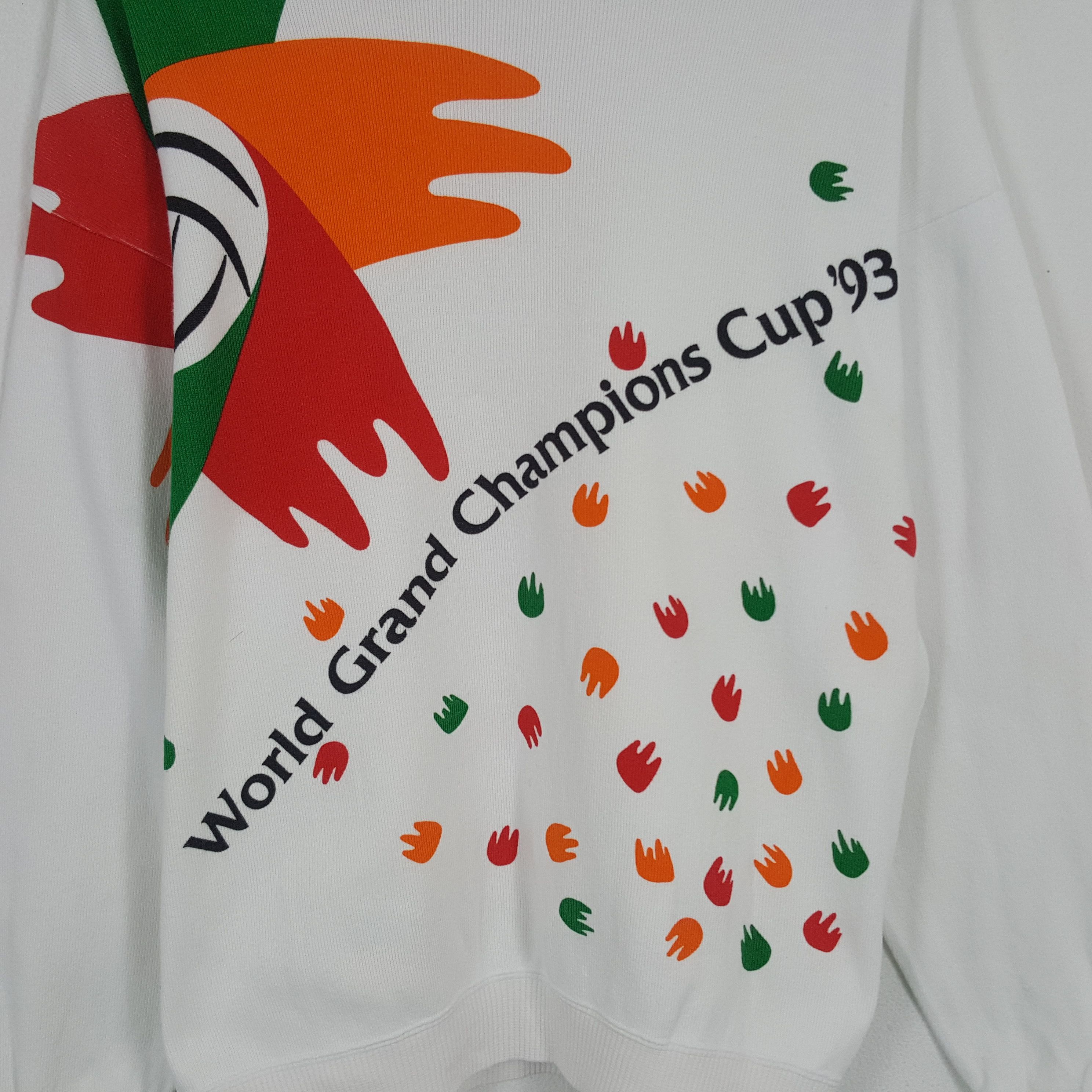 Vintage Vintage World Champions Cup 93 Sweatshirt Size US L / EU 52-54 / 3 - 2 Thumbnail