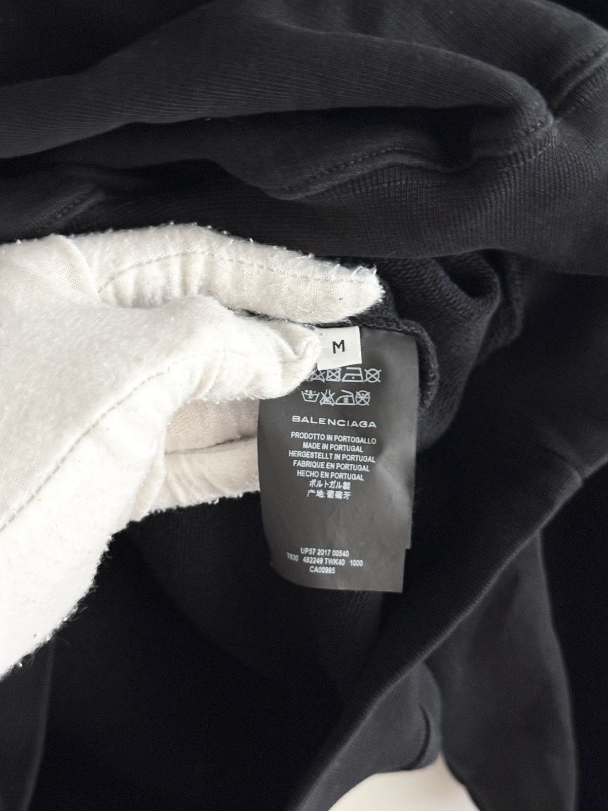 Balenciaga ARCHIVAL! Balenciaga 2017 Logo Hoodie Size US M / EU 48-50 / 2 - 8 Thumbnail