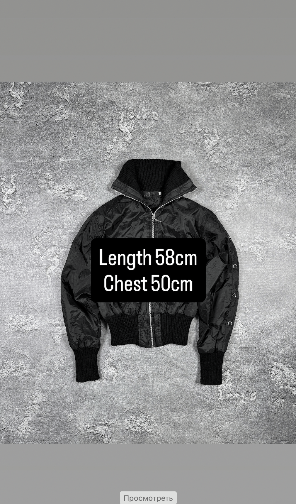 If Six Was Nine If Six Was Nine Goth Crop Bomber Opium Size L Y2K Streetwear Size L / US 10 / IT 46 - 2 Thumbnail