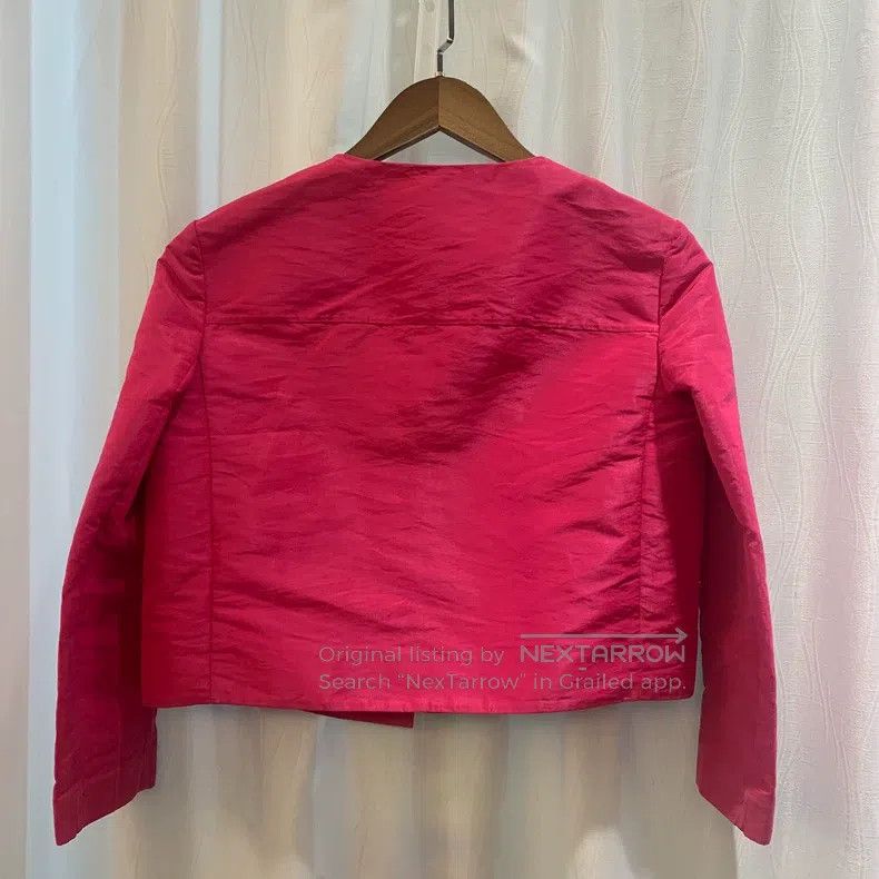 Prada Prada Pink short jacket Size S / US 4 / IT 40 - 2 Thumbnail