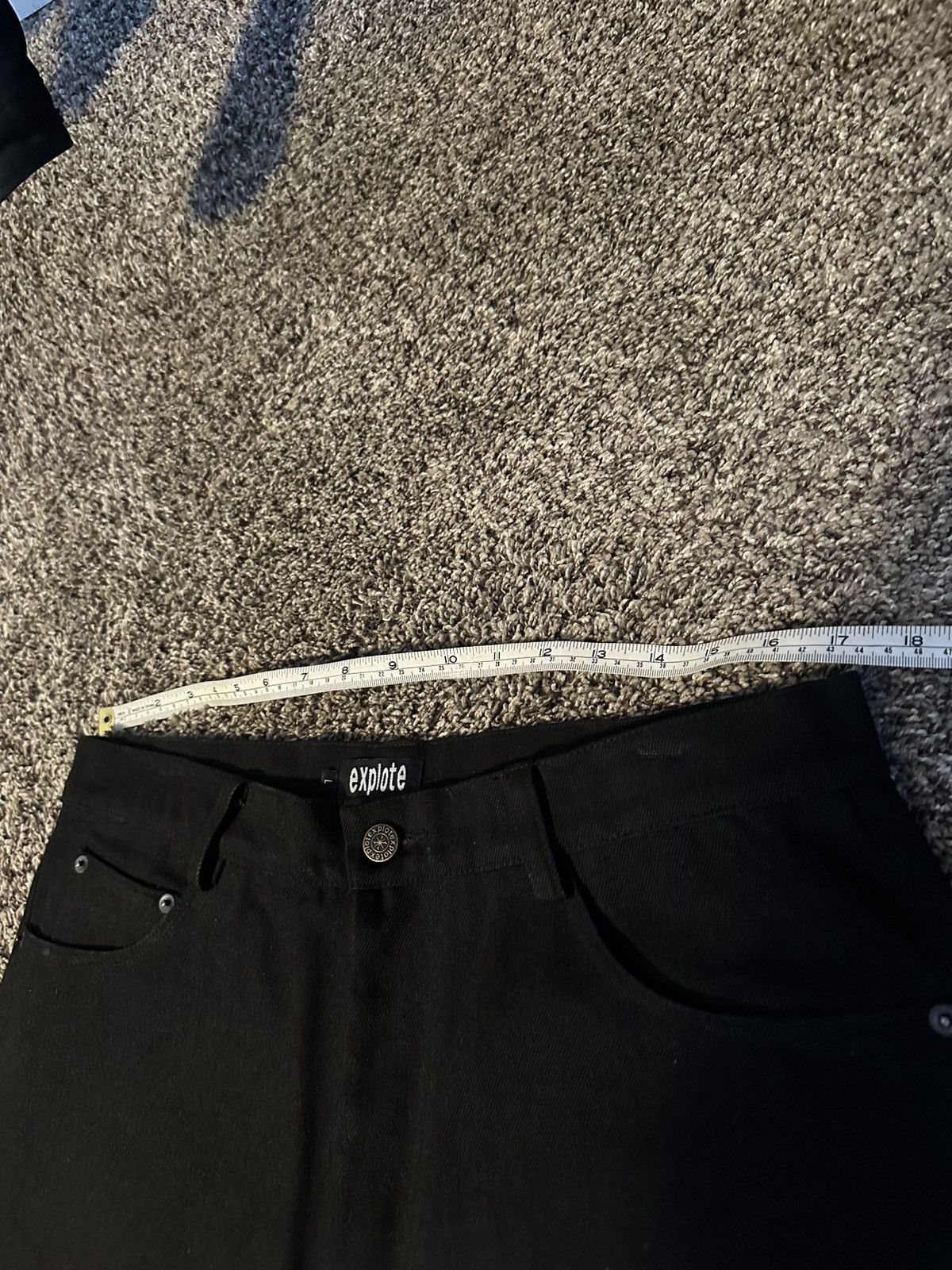 Other Explote Jeans Red Black Men Size L Size US 33 - 5 Thumbnail
