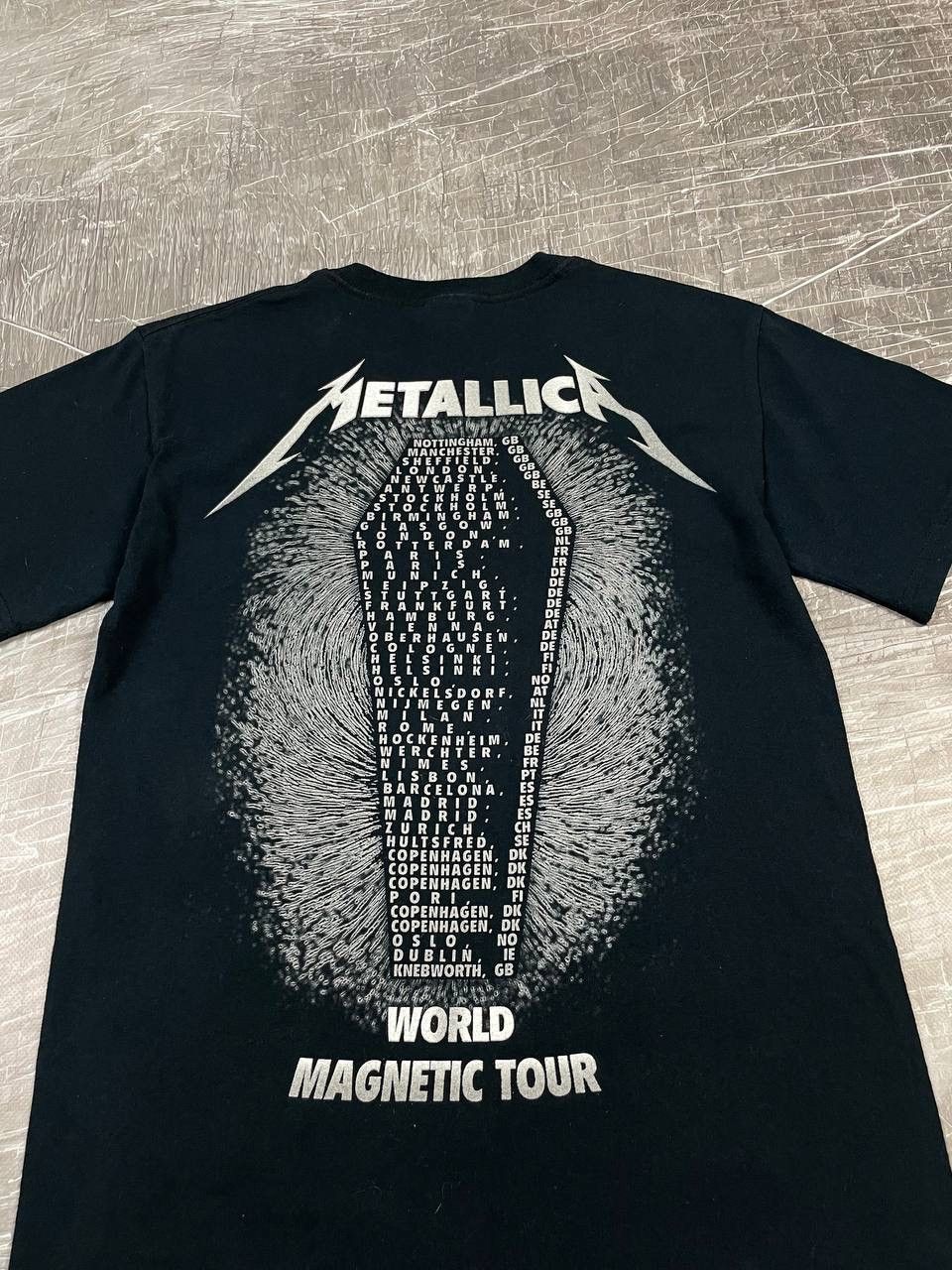 Band Tees × Gildan × Metallica Matallica word magnetic tour t shirt Size US S / EU 44-46 / 1 - 5 Thumbnail