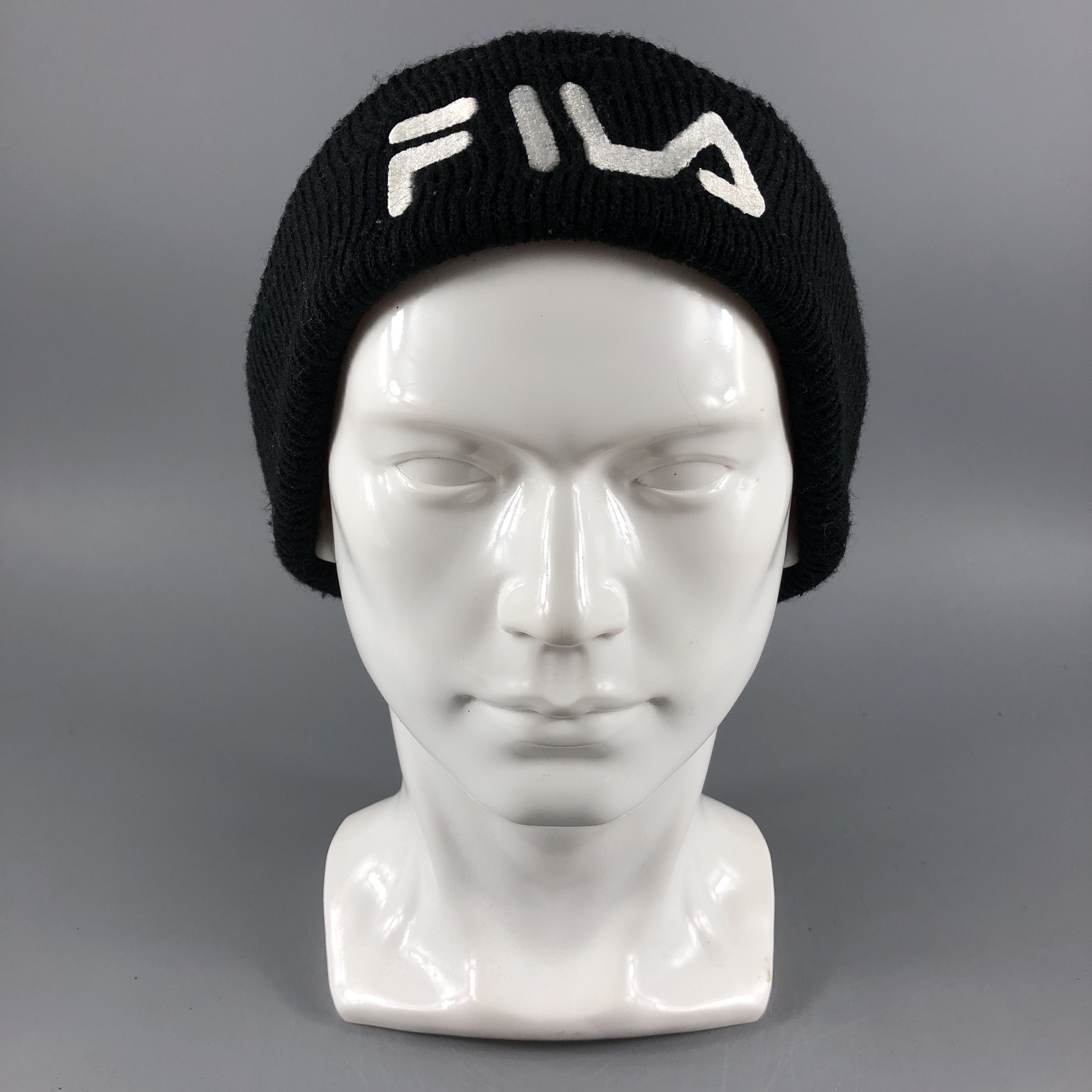 image of Fila Knit Beanie Snow Hat Snow Cap B127, Men's