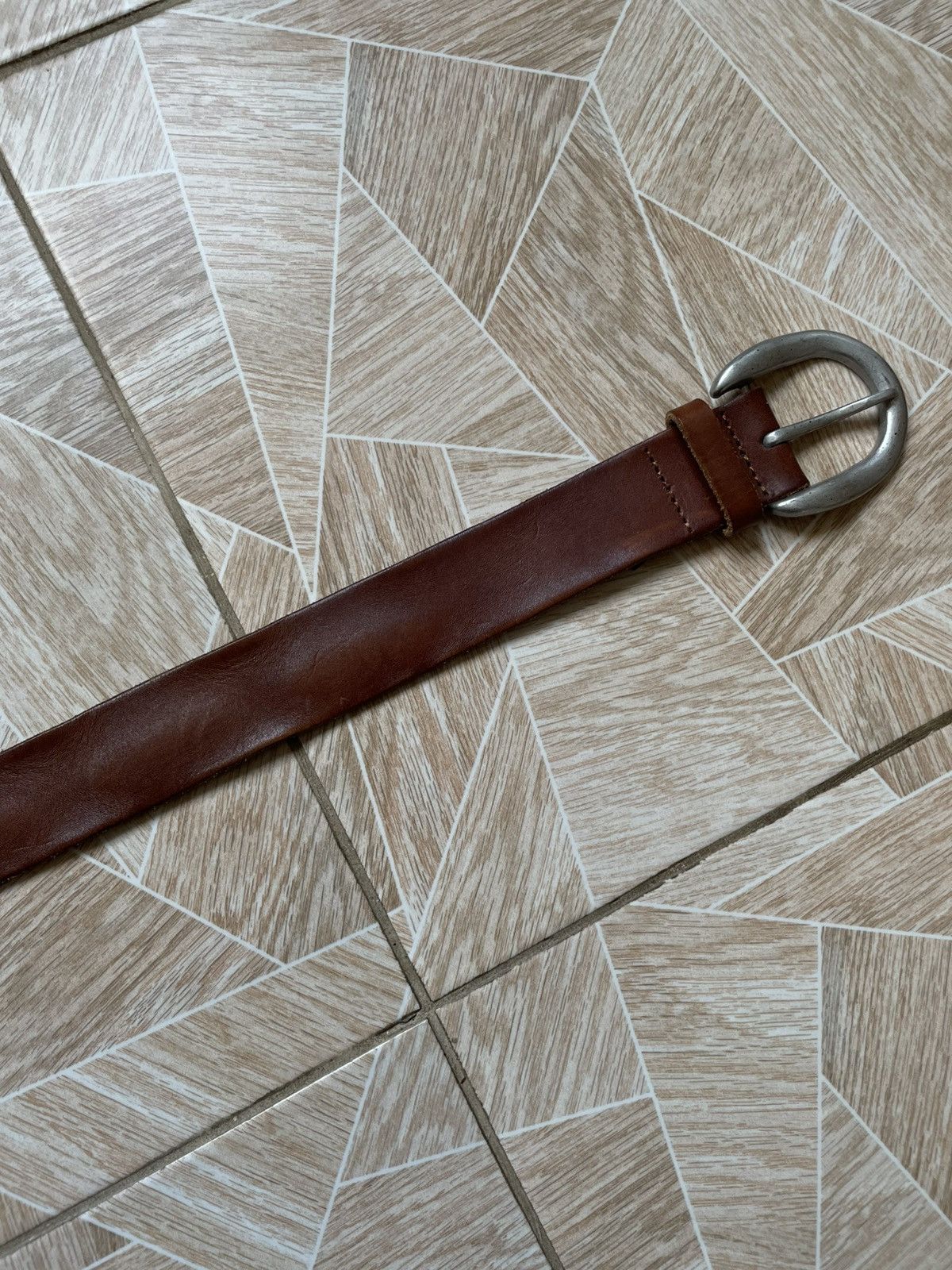 Designer × LIEBESKIND BERLIN Designer Liebeskind Berlin Cow Leather Metal Buckle Belt Size ONE SIZE - 4 Thumbnail