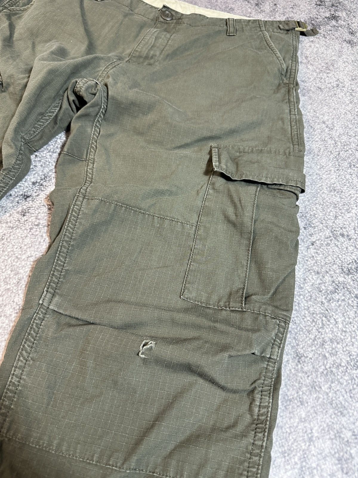 Carhartt × Vintage Y2K Carhartt Casual Cargo Pants Aviation Pant Streetwear L Size US 34 / EU 50 - 5 Thumbnail