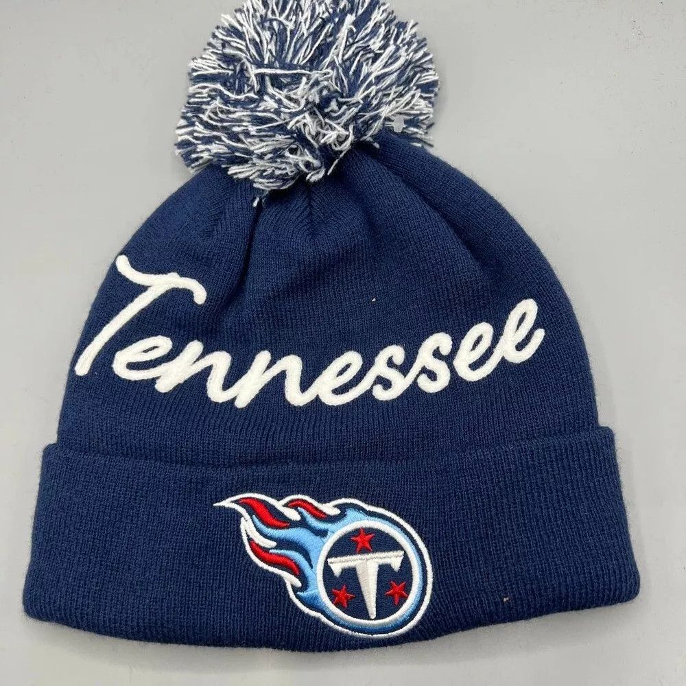 Other Tennessee Titans Hat Men Fanatics Cuffed Beanie Pom Pom Cap Size ONE SIZE - 1 Thumbnail